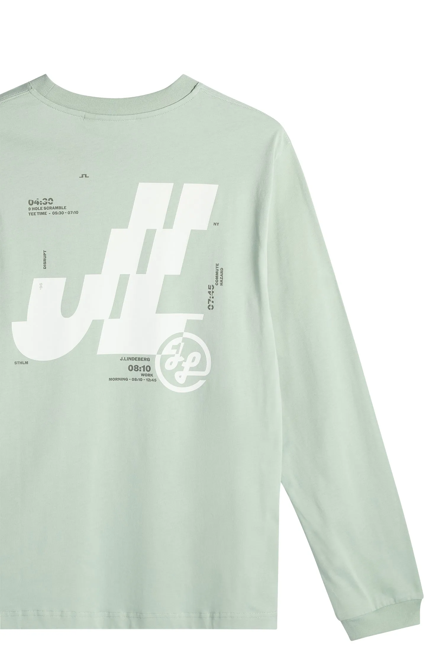 Parcie Longsleeve Tee / Jadeite sold by J. Lindeberg product image thumbnail 4