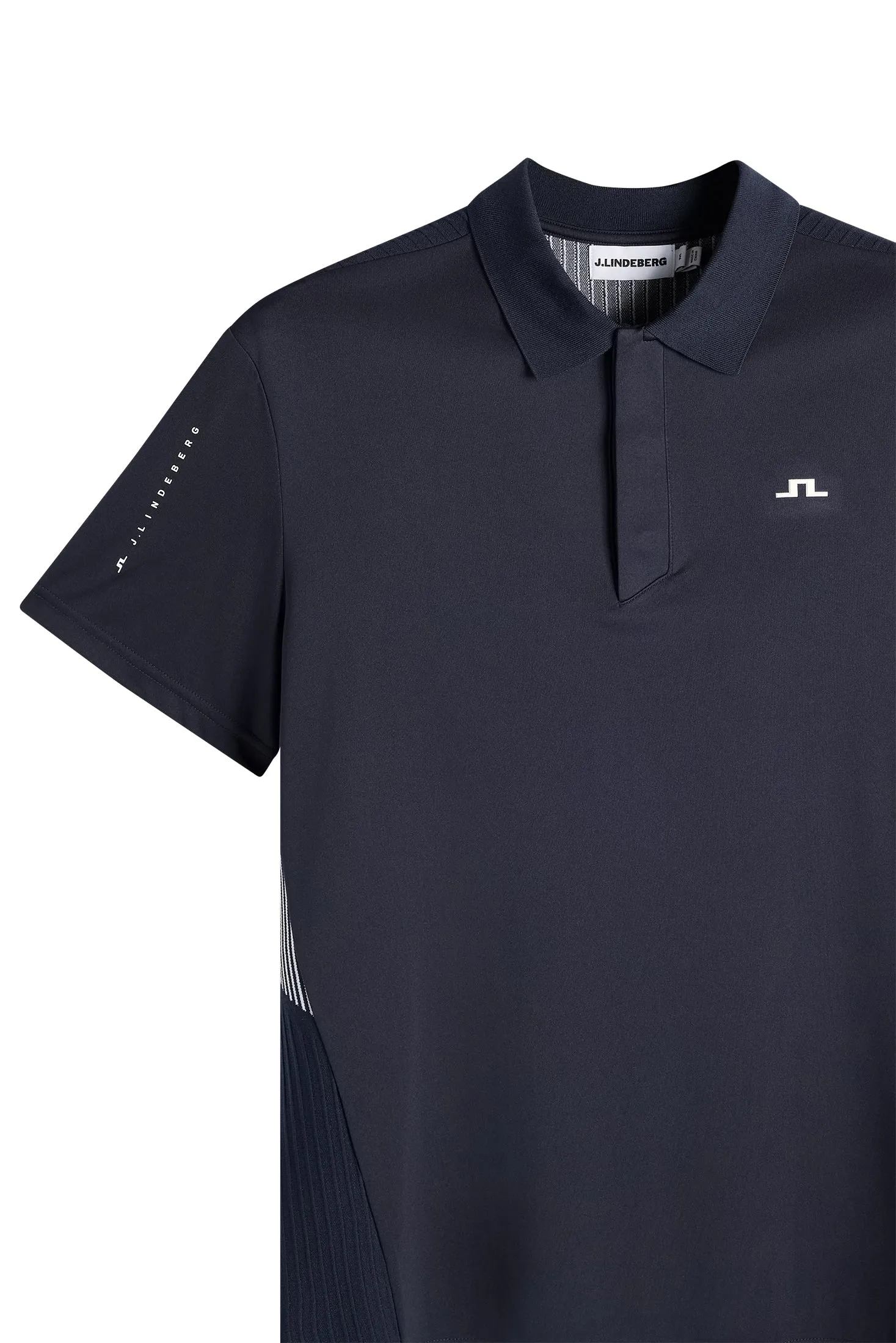 Neri Hybrid Knit Polo Shirt / JL Navy sold by J. Lindeberg product image thumbnail 3