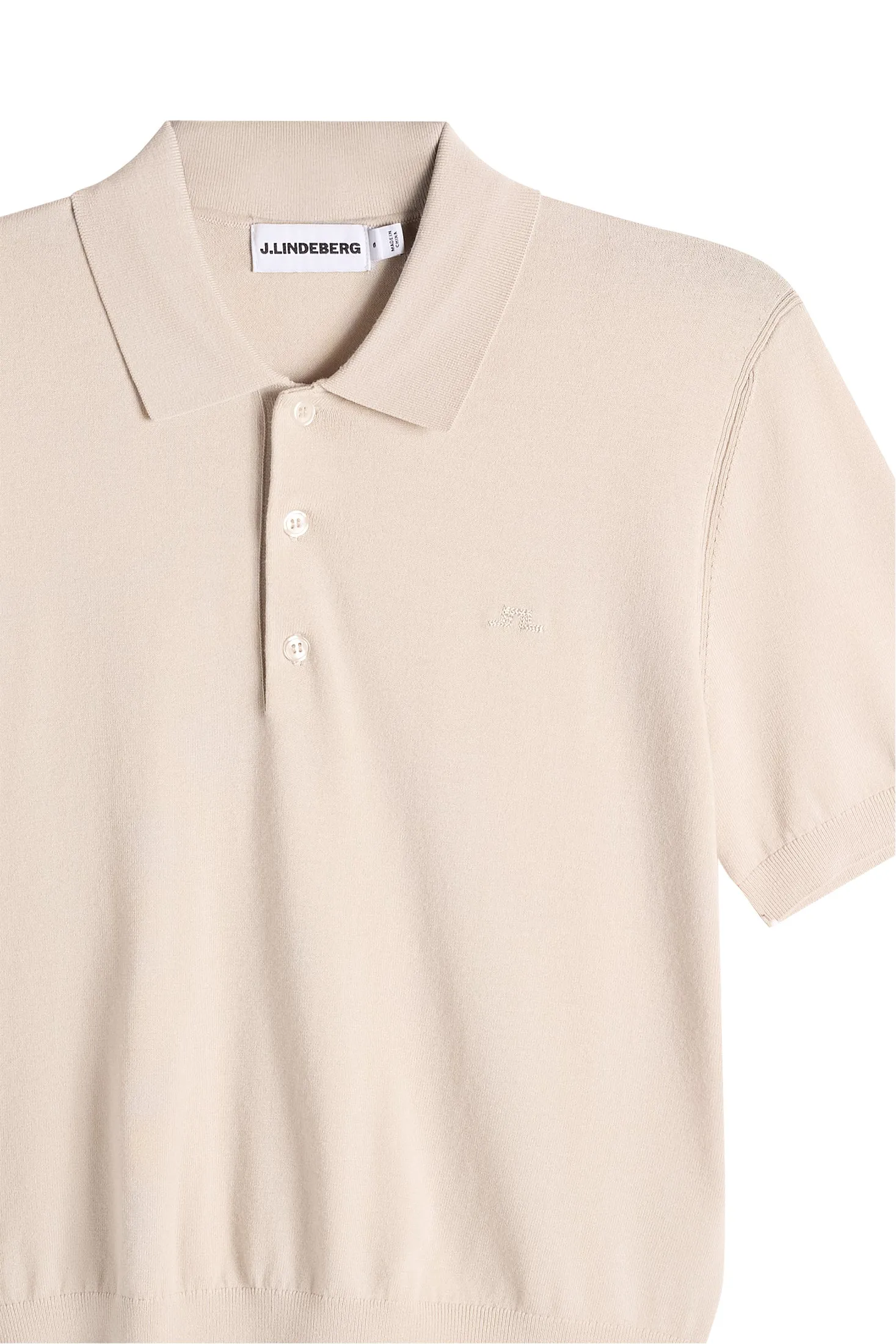 Blake SS Knit Polo / Moonbeam sold by J. Lindeberg product image thumbnail 2