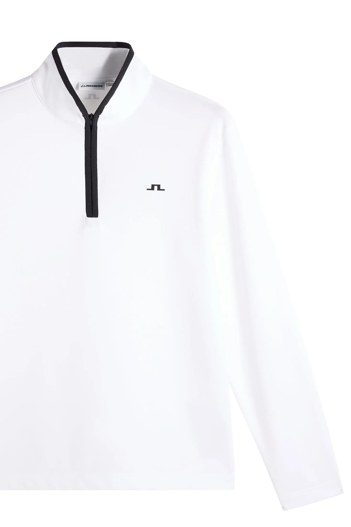 Clide Quarter Zip Mid Layer / White sold by J. Lindeberg product image thumbnail 2