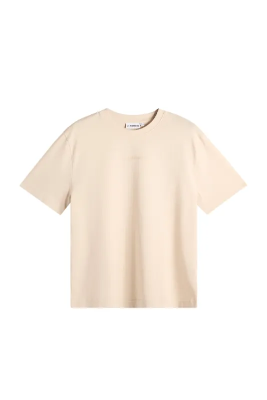 Hale Heavy Logo T-shirt / Moonbeam sold by J. Lindeberg