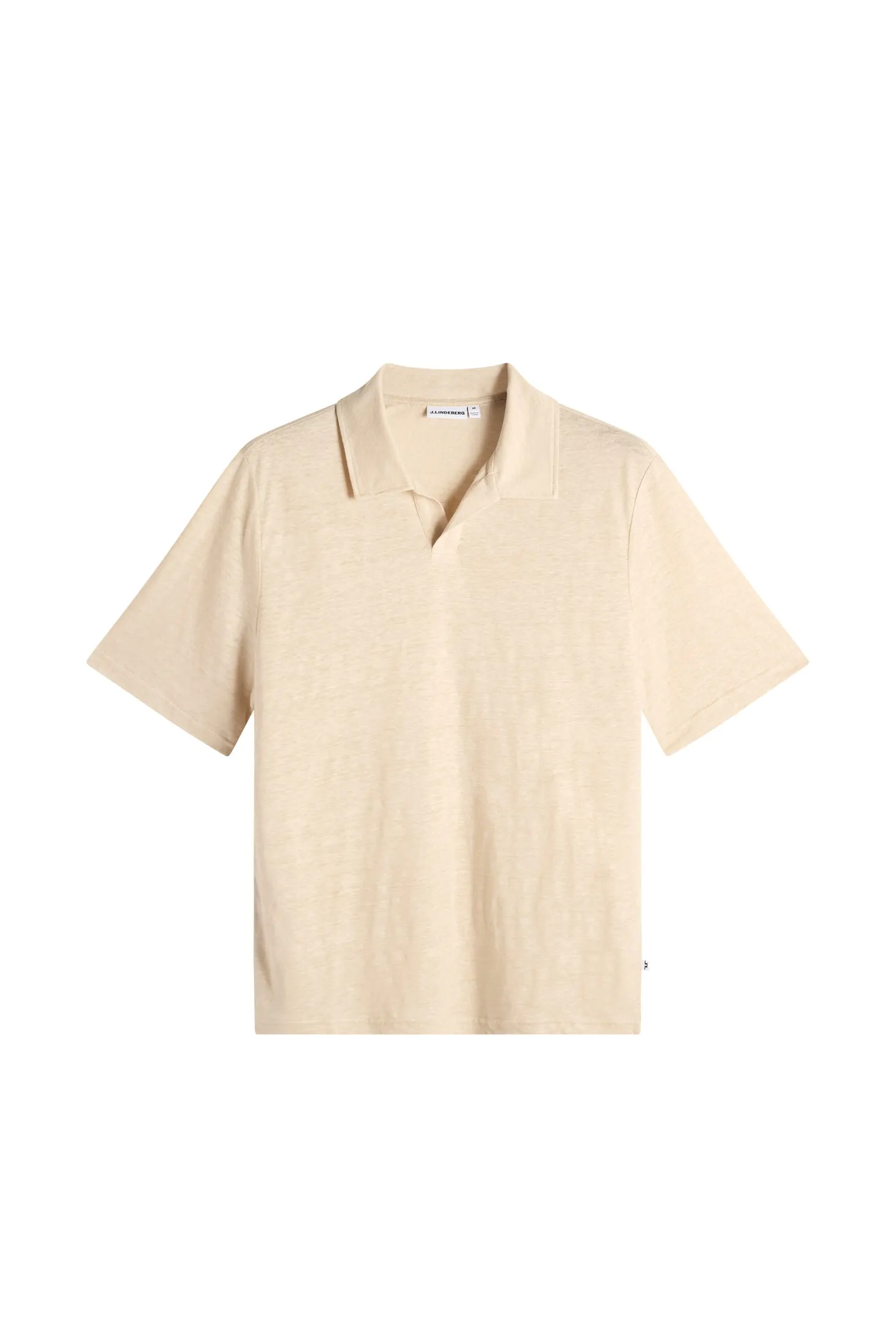 Roy Linen Polo / Moonbeam sold by J. Lindeberg