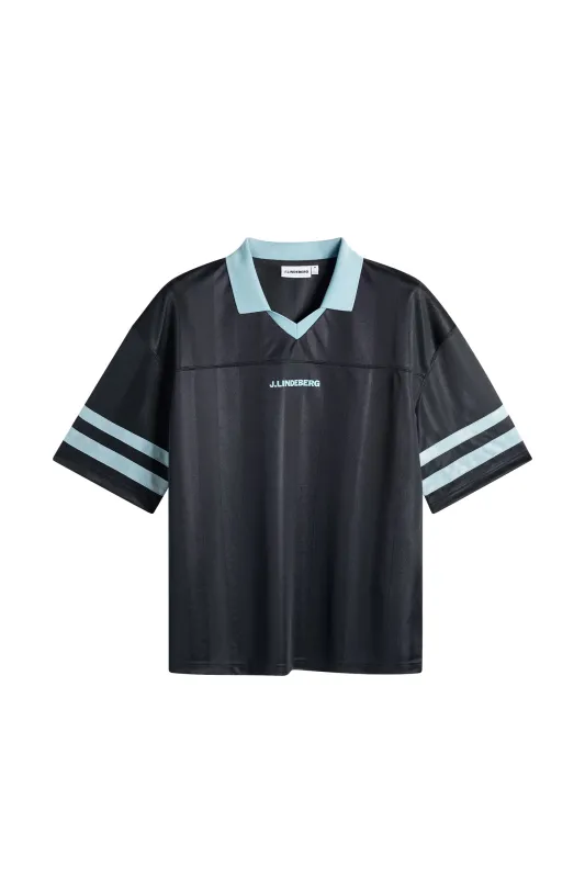 Rusty Printed Polo / JL Navy made by J. Lindeberg