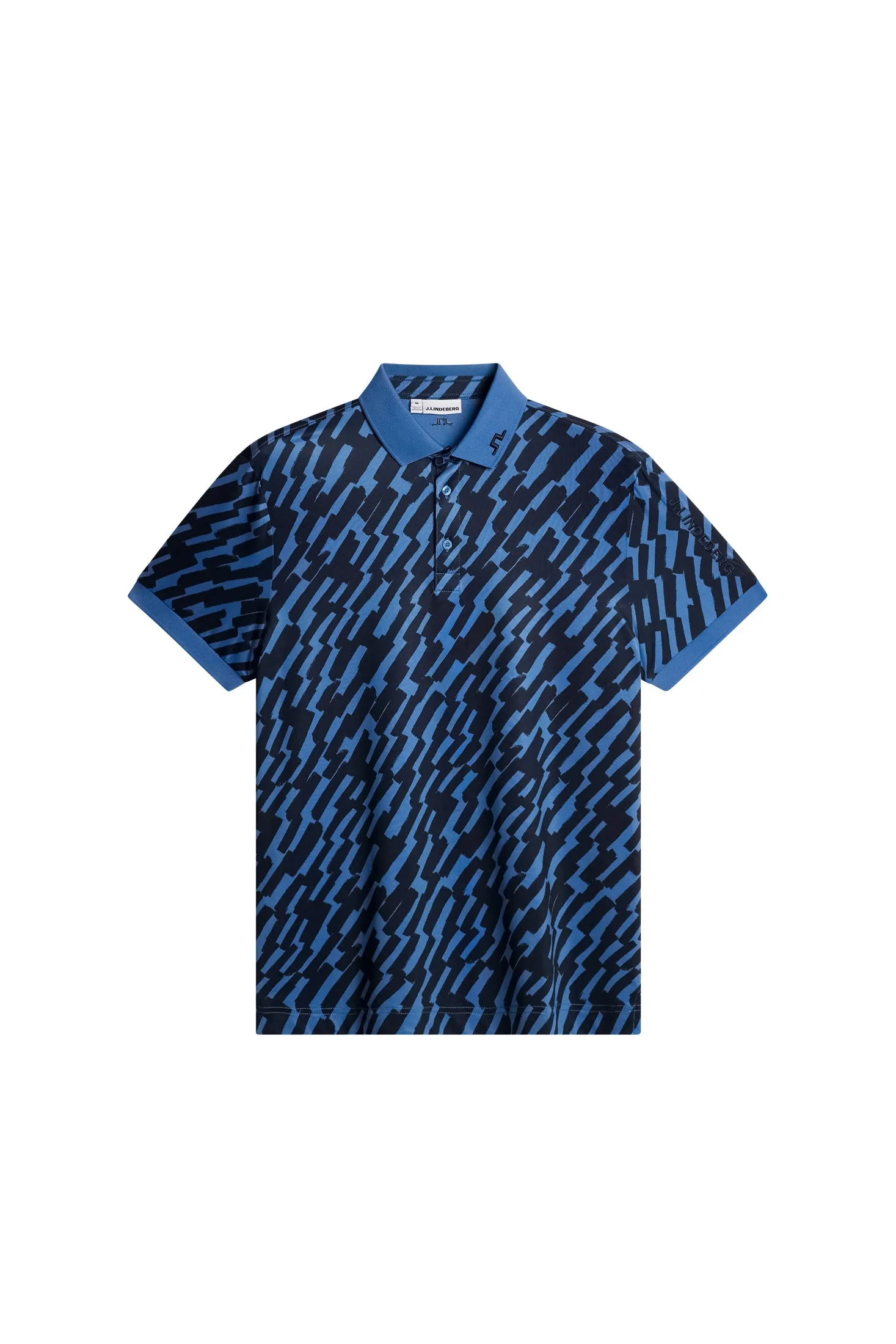 Tour Tech Print Polo / Oak Federal M sold by J. Lindeberg