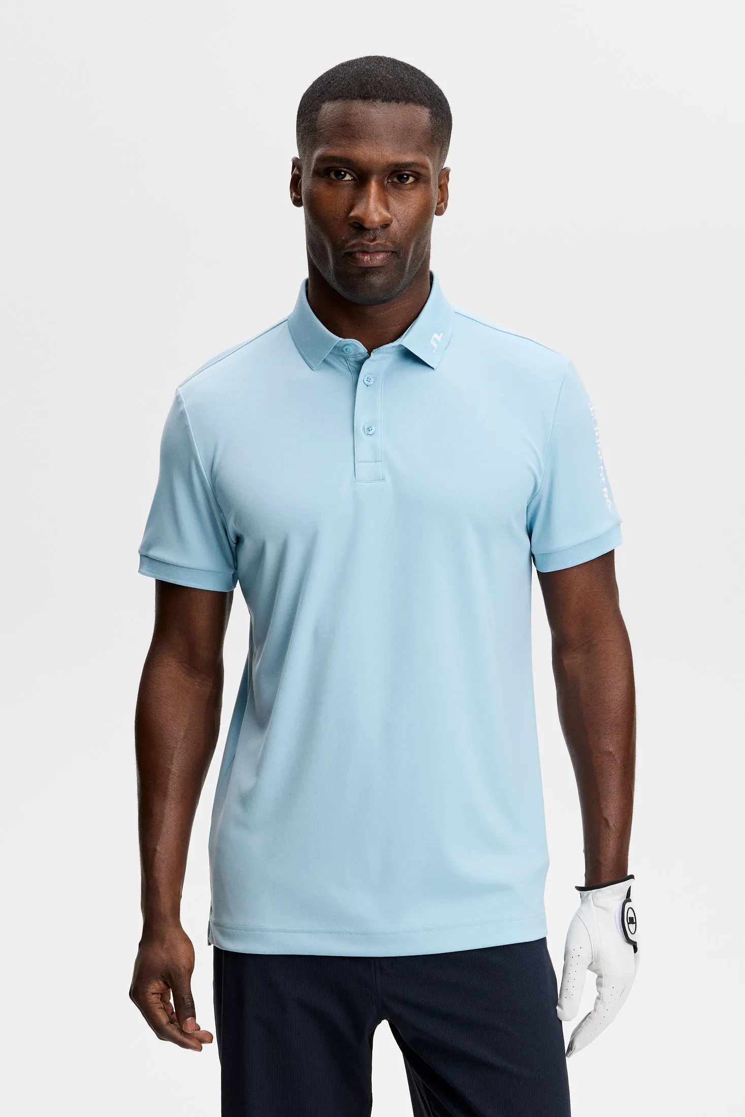 Tour Tech Slim Fit Polo / Forget-Me-Not sold by J. Lindeberg product image thumbnail 2