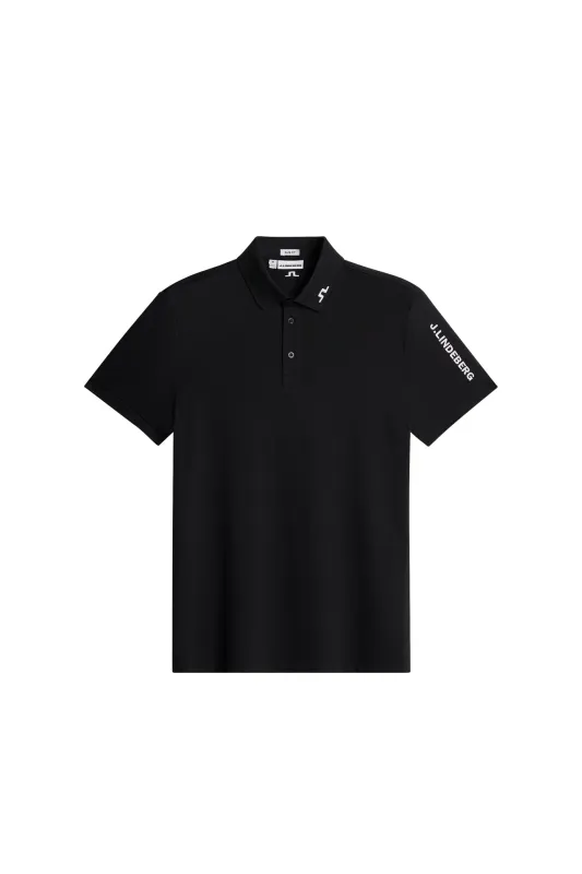 Tour Tech Slim Fit Polo / Black sold by J. Lindeberg