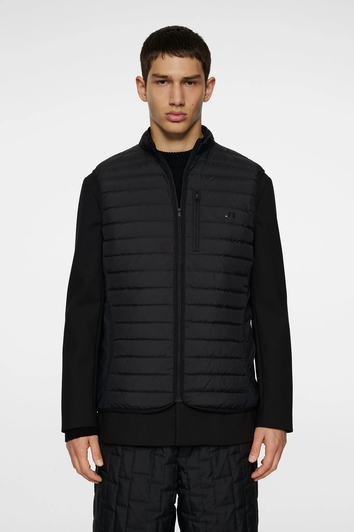 Pace Down liner Vest / Black sold by J. Lindeberg product image thumbnail 2