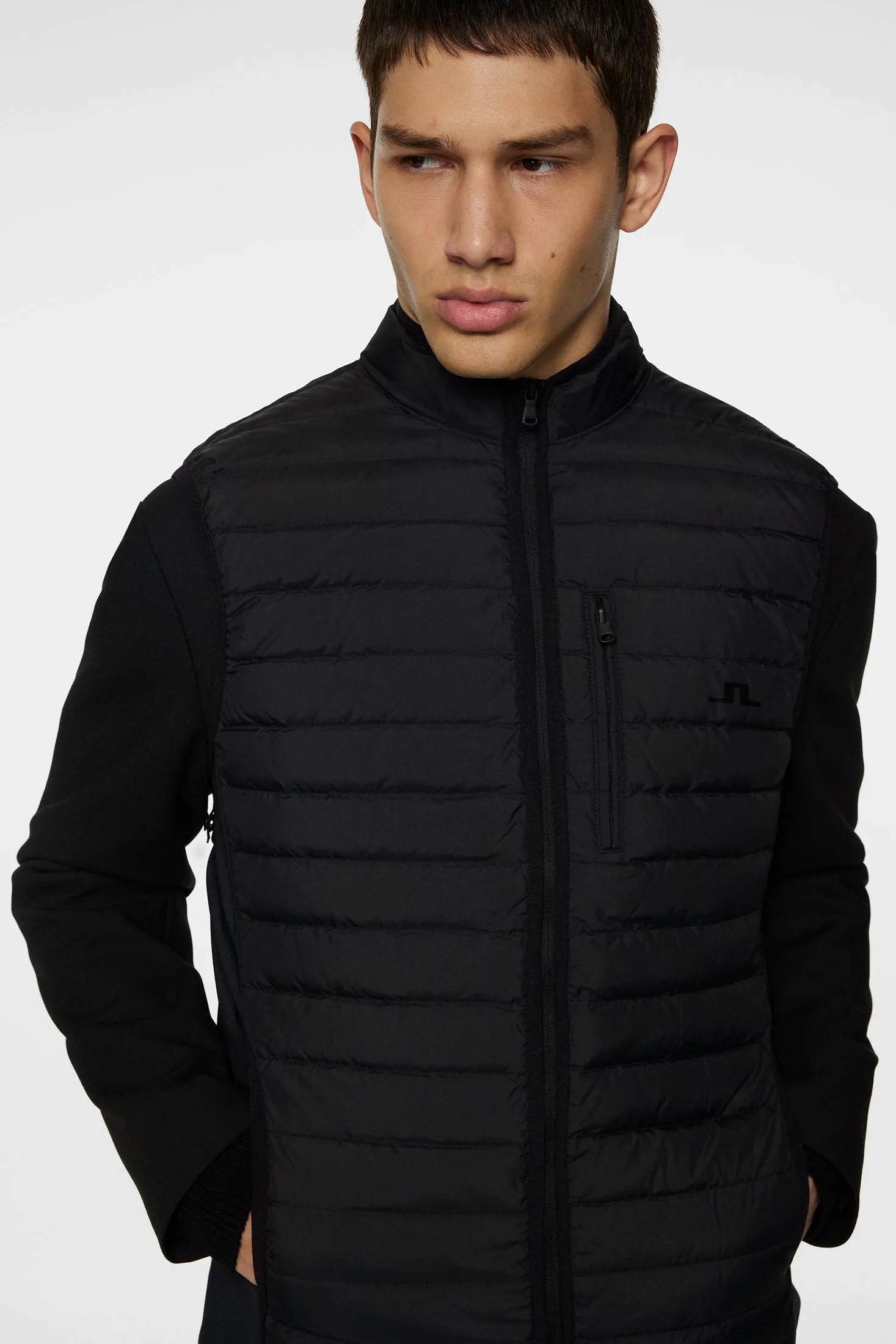 Pace Down liner Vest / Black sold by J. Lindeberg product image thumbnail 5