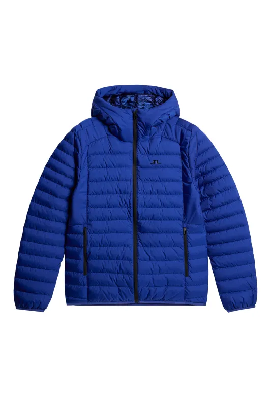 Oden Light Down Hood / Clematis Blue sold by J. Lindeberg