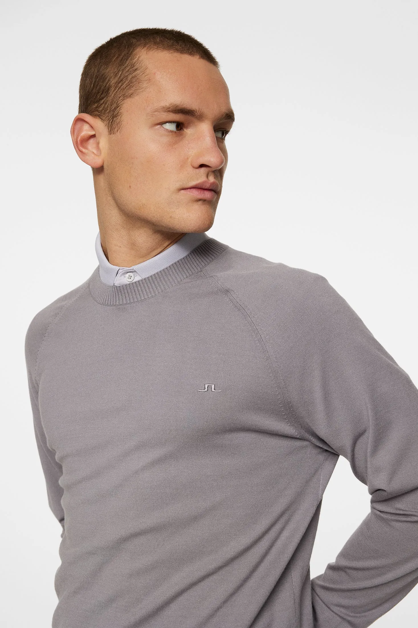 Henry Knitted Sweater / Night Owl sold by J. Lindeberg product image thumbnail 5