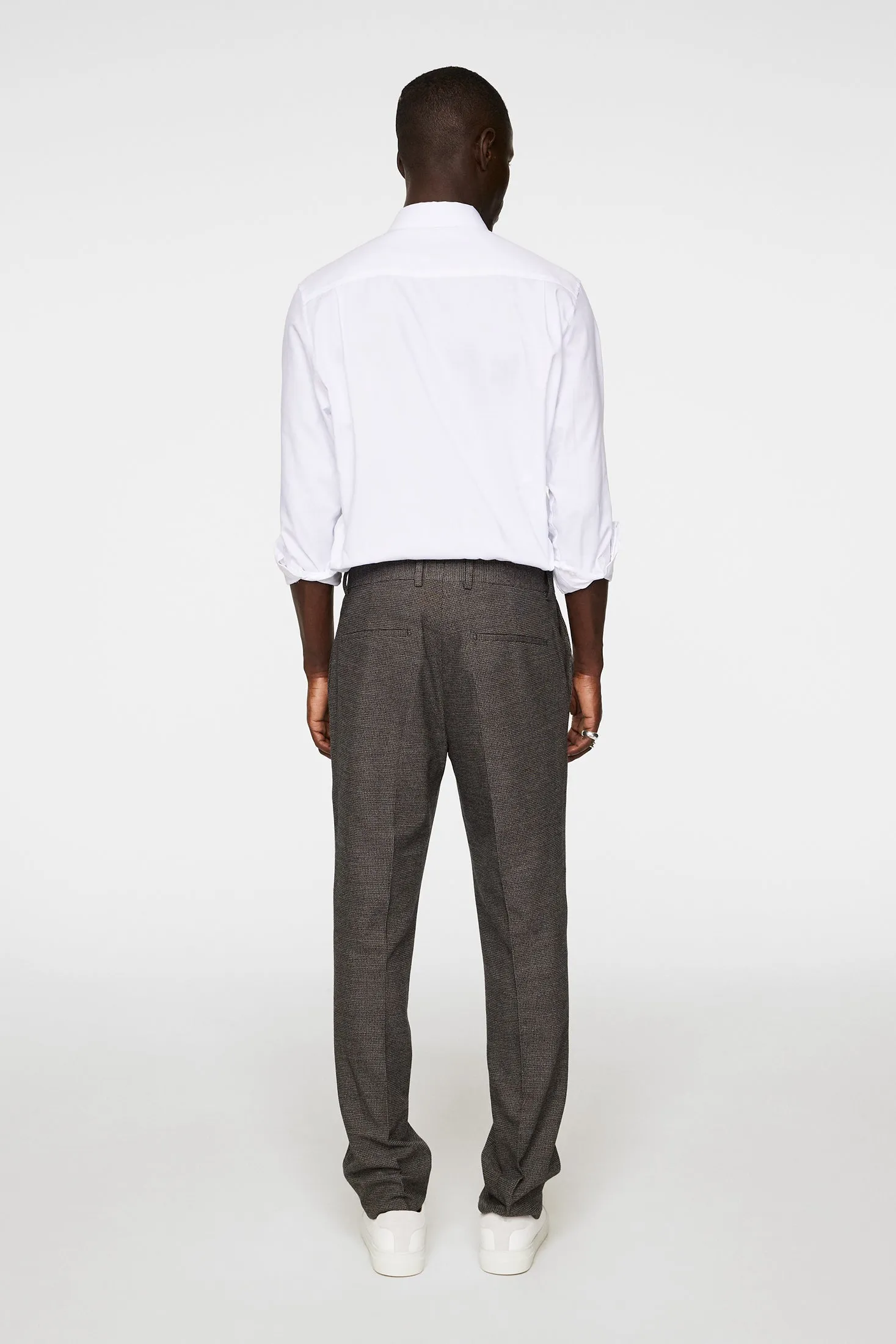 Lois 2 Tone Pants / Bitter Chocolate sold by J. Lindeberg product image thumbnail 3
