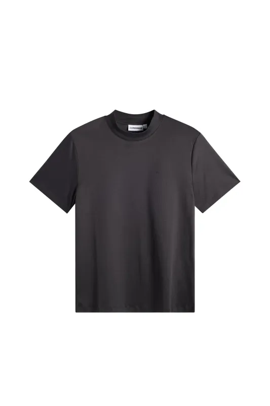 Ace Mock Neck T-Shirt / Black made by J. Lindeberg