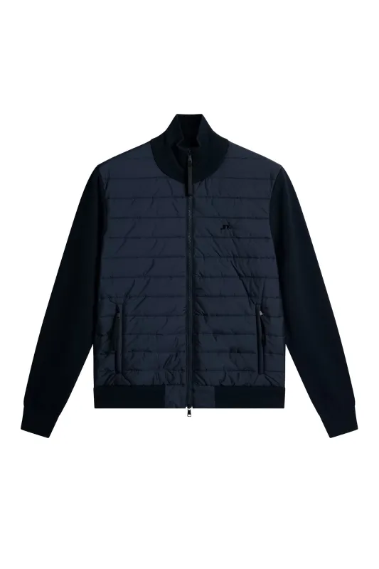 Bodie Knitted Hybrid Jacket / JL Navy made by J. Lindeberg