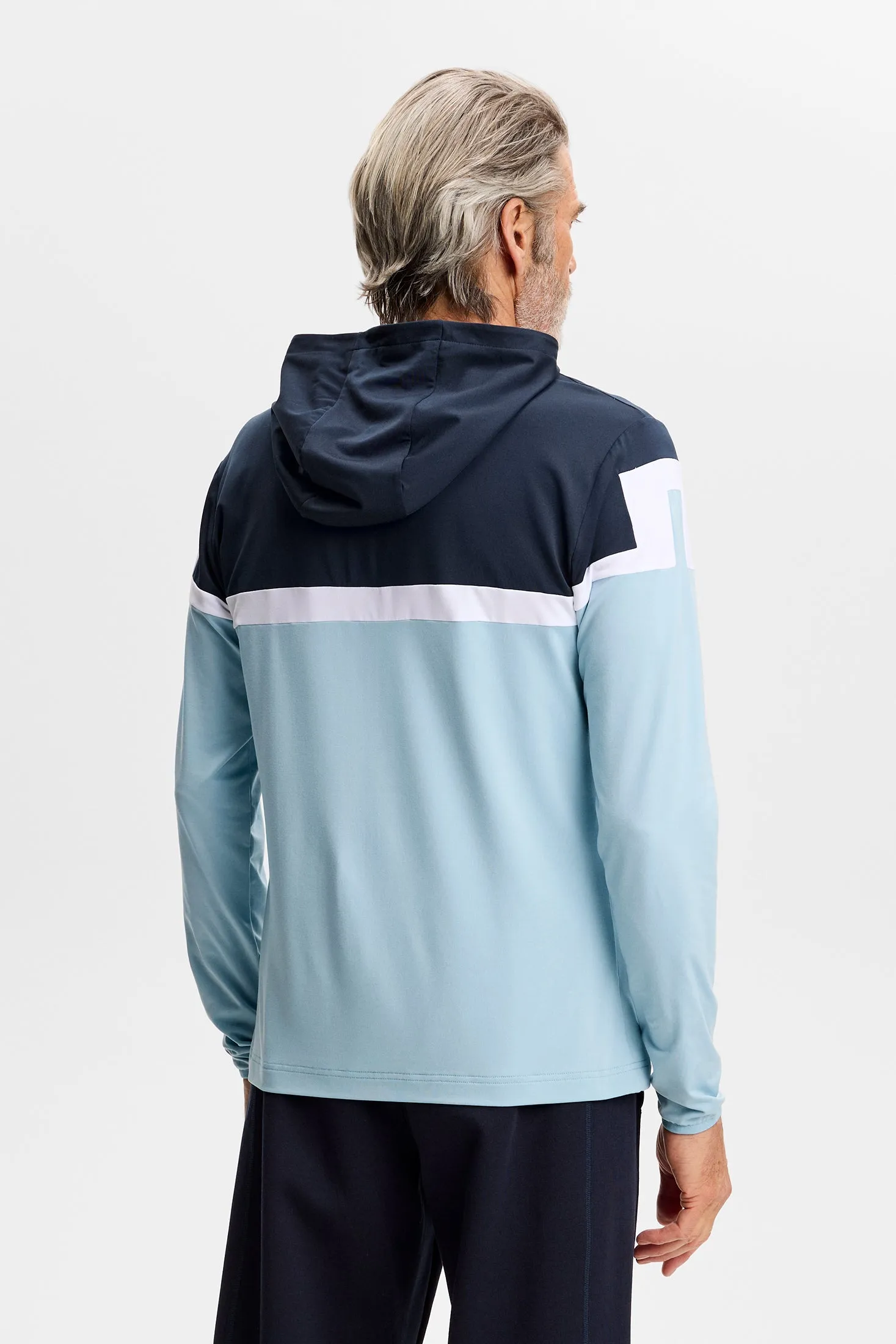 Sole Hoodie / JL Navy sold by J. Lindeberg product image thumbnail 2