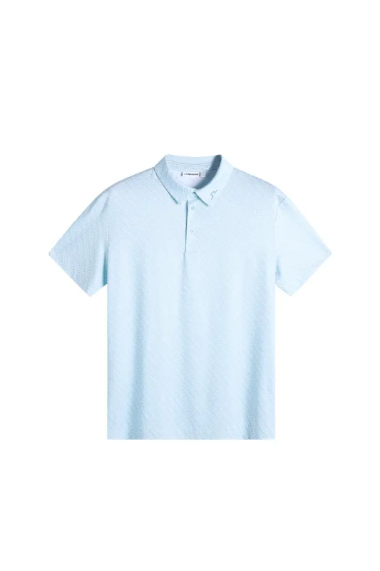 Tod Print Polo / Flight Bridge Forget White S sold by J. Lindeberg