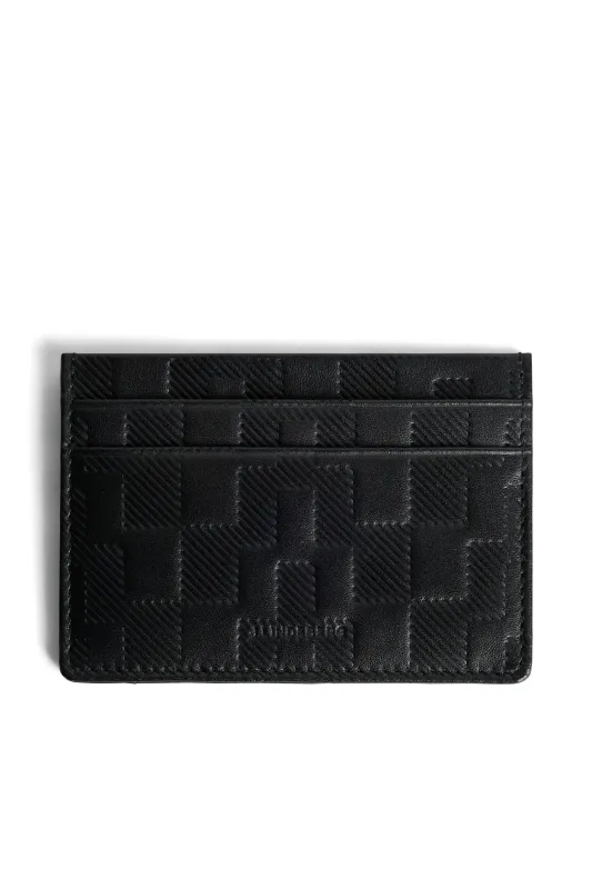 Leon Card Holder / Black made by J. Lindeberg
