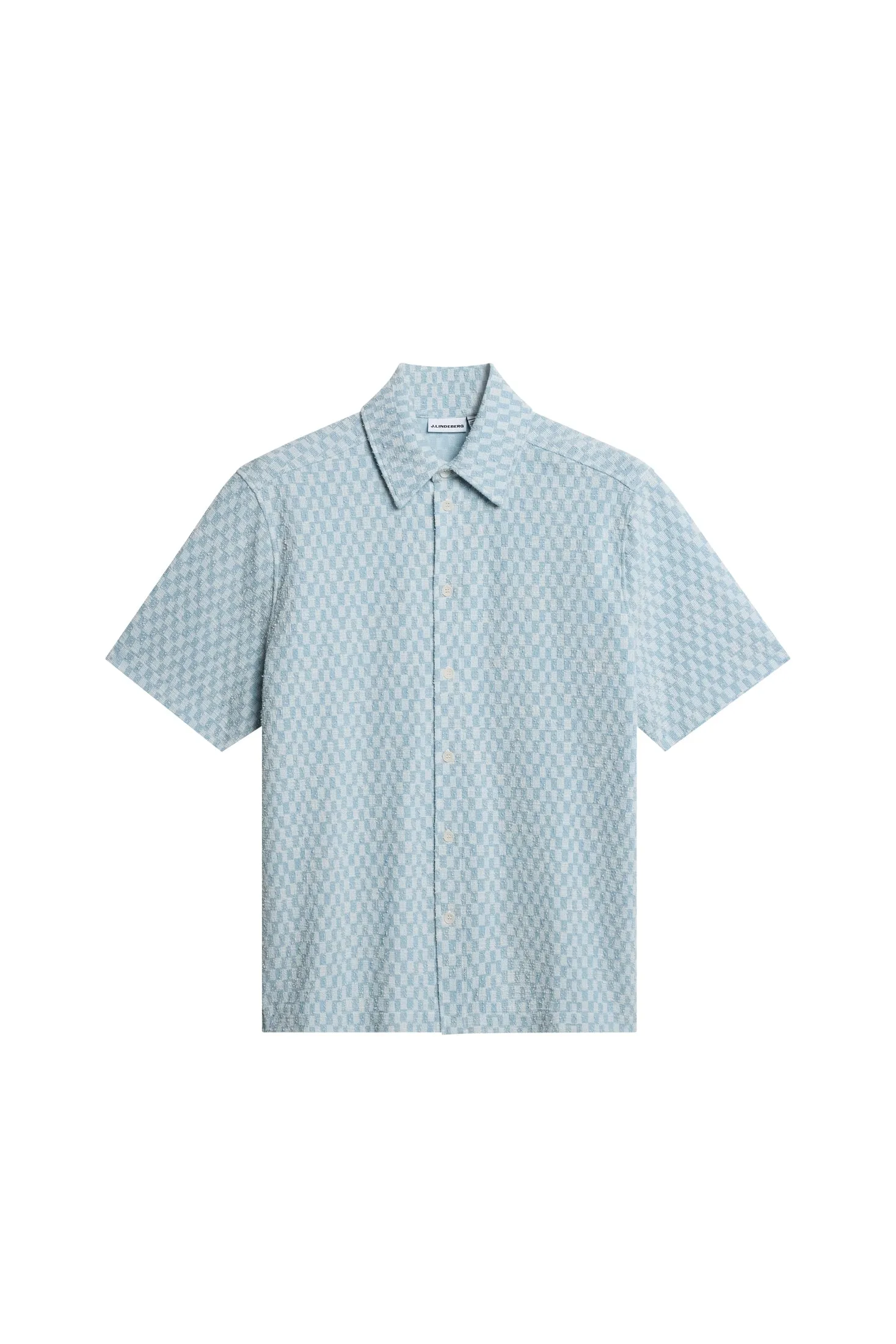 Torpa Jacquard Shirt / Moonbeam sold by J. Lindeberg