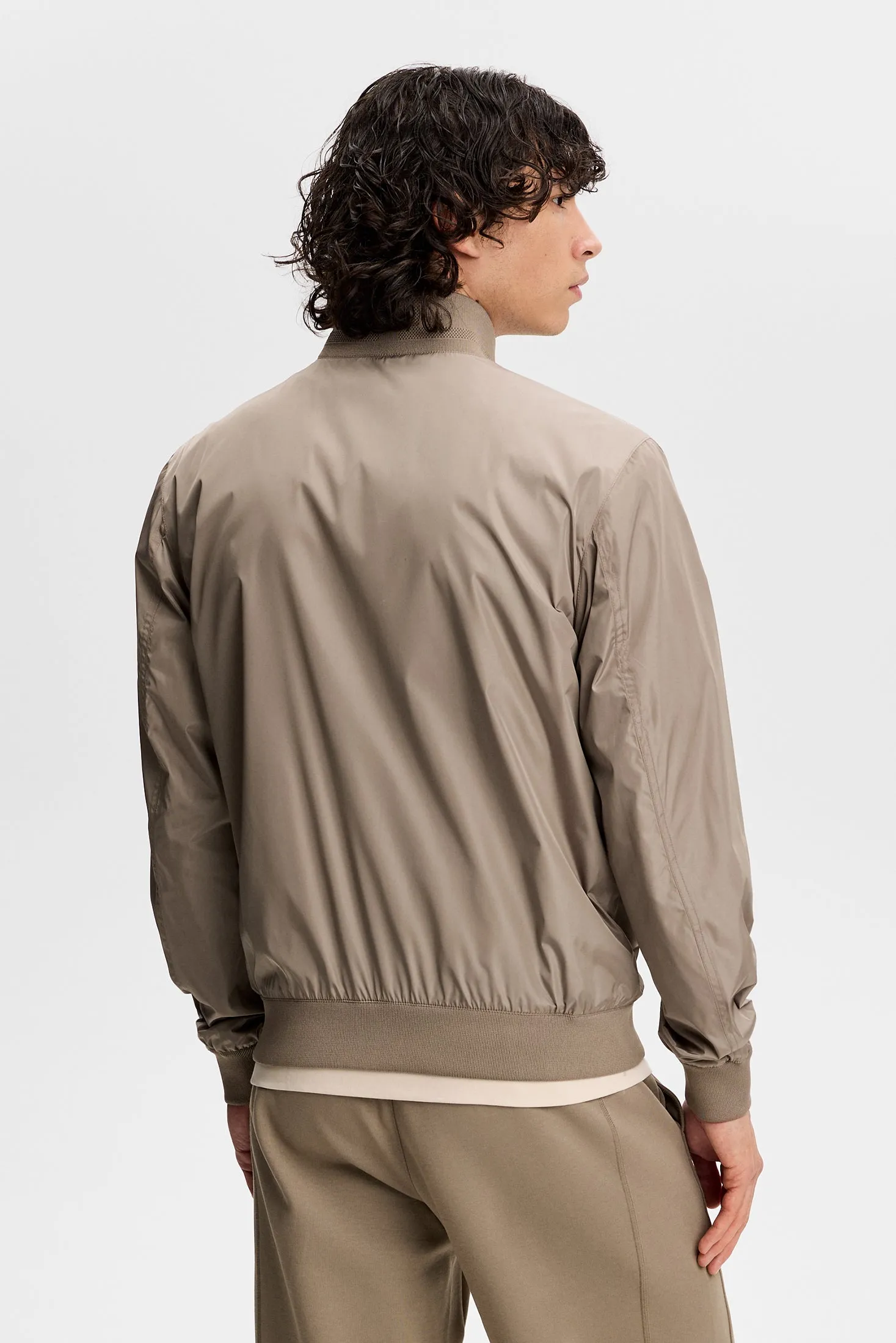 Kevin Poly Jacket / Brindle sold by J. Lindeberg product image thumbnail 2