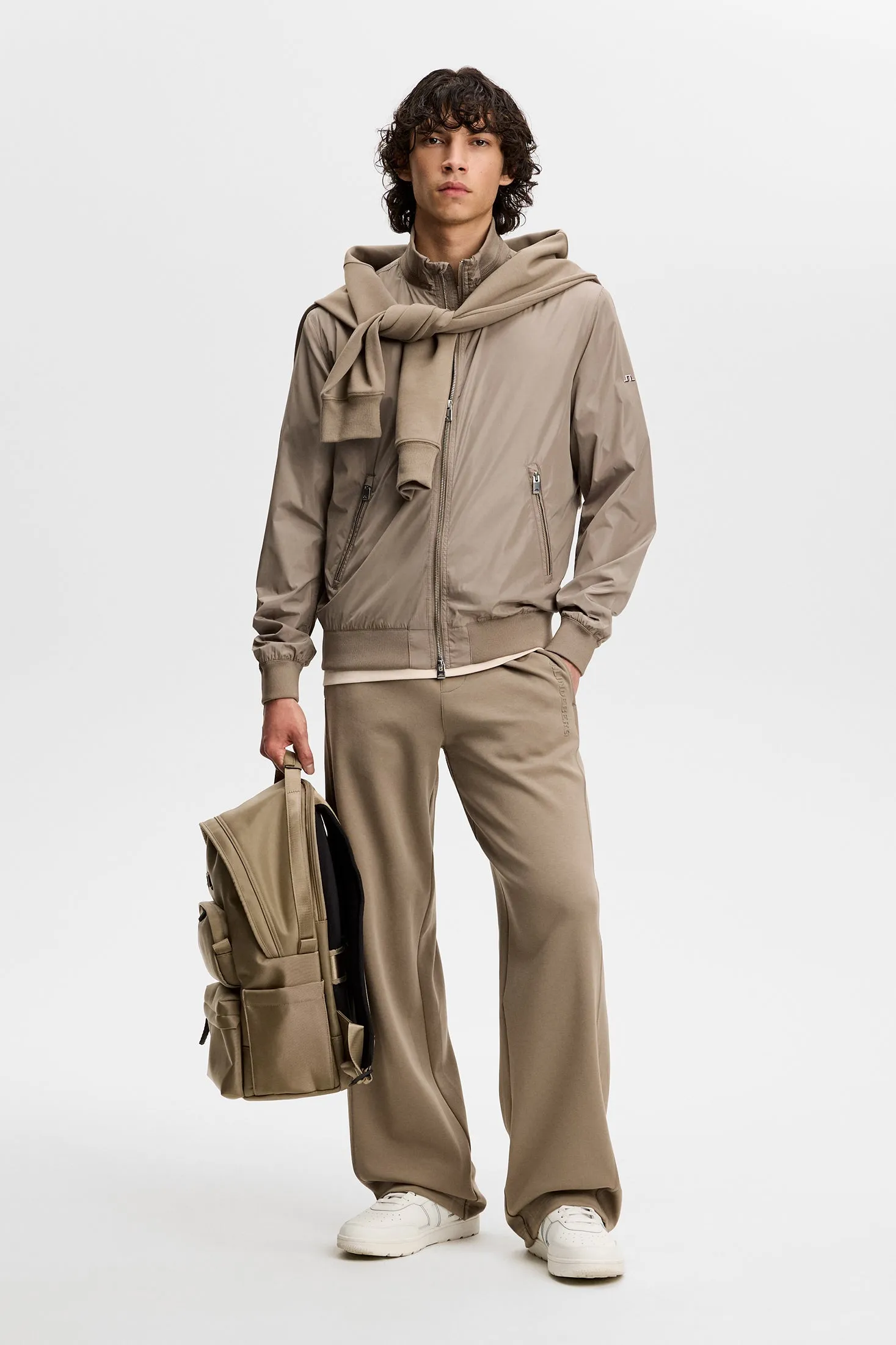 Kevin Poly Jacket / Brindle sold by J. Lindeberg product image thumbnail 3