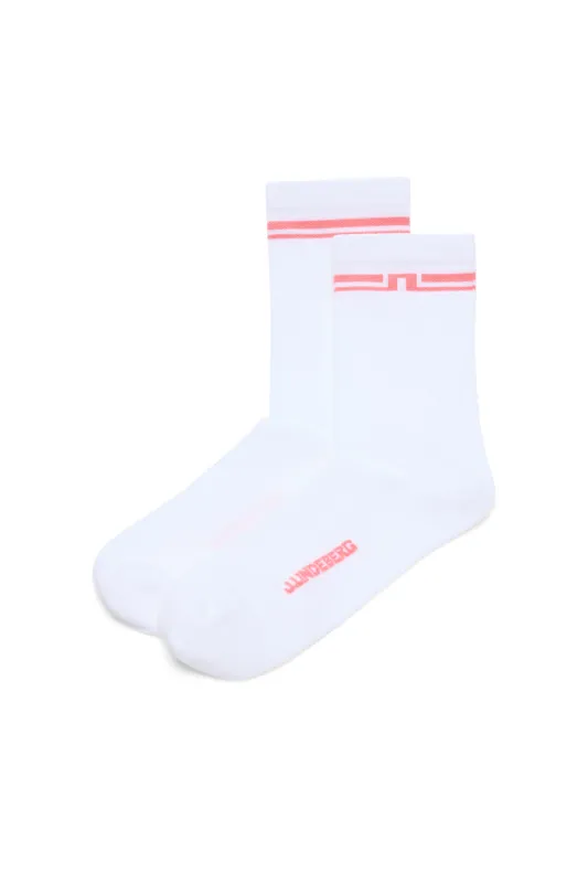 Stratton Golf Sock / Flamingo Plume made by J. Lindeberg