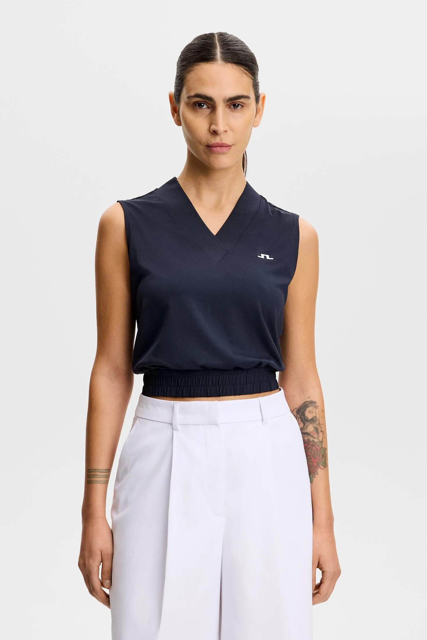 Liny Sleeveless Top / JL Navy sold by J. Lindeberg product image thumbnail 2