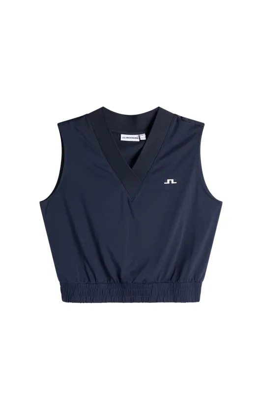 Liny Sleeveless Top / JL Navy sold by J. Lindeberg