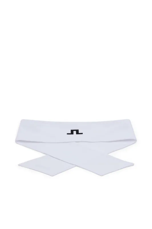 Miko Headband / White made by J. Lindeberg