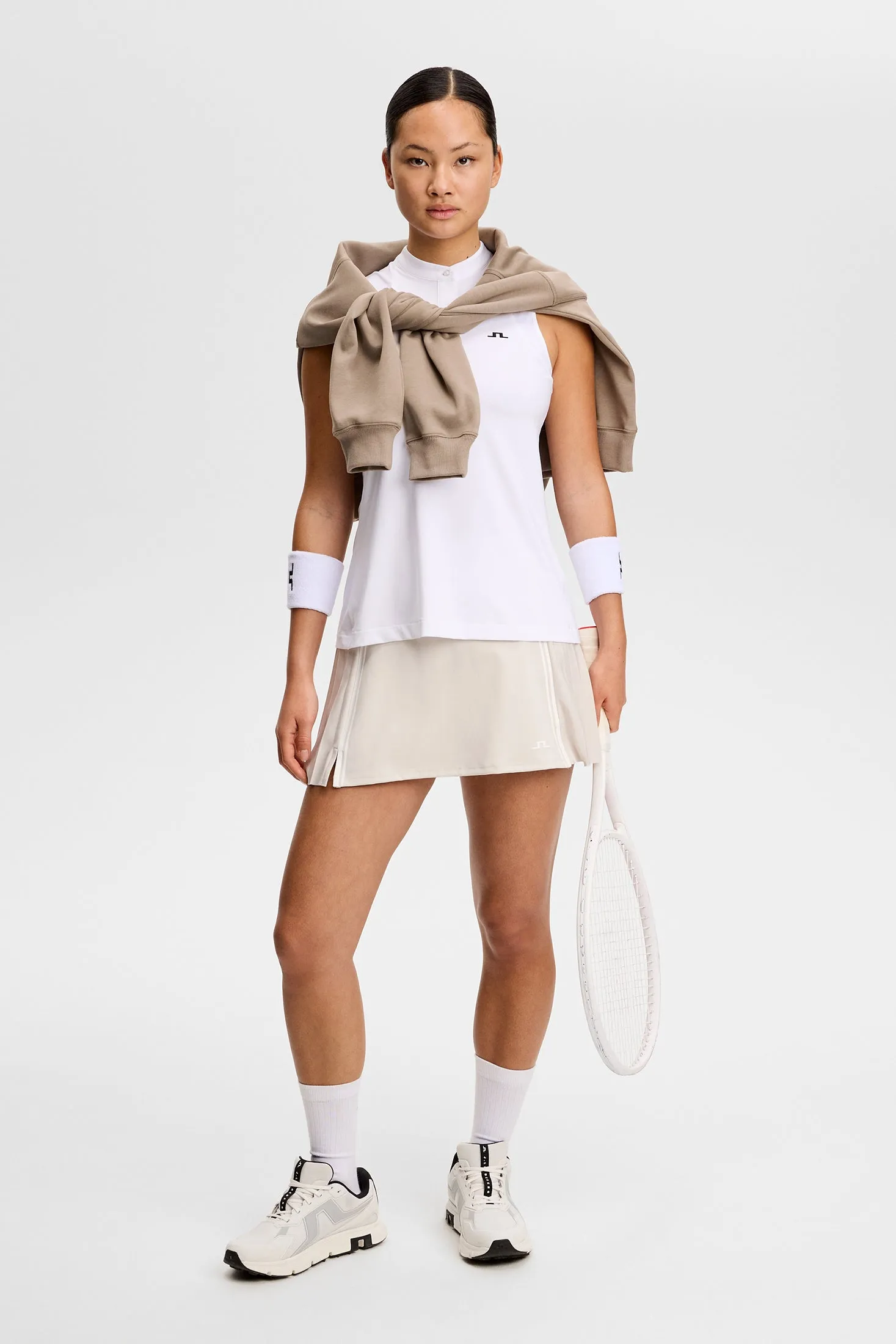 Gianna Polo / White sold by J. Lindeberg product image thumbnail 5