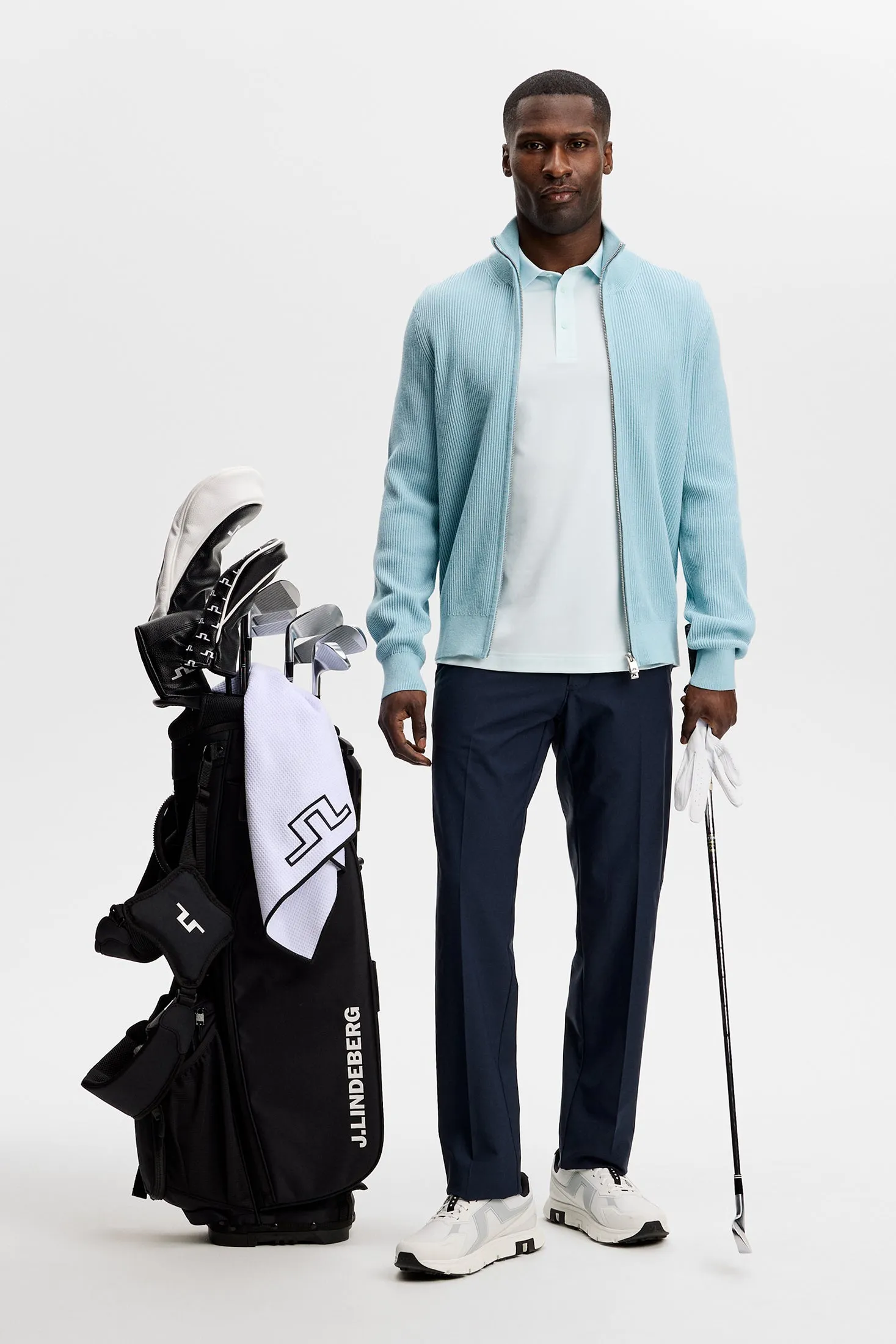 Bridge Polo / Sky Light sold by J. Lindeberg product image thumbnail 4