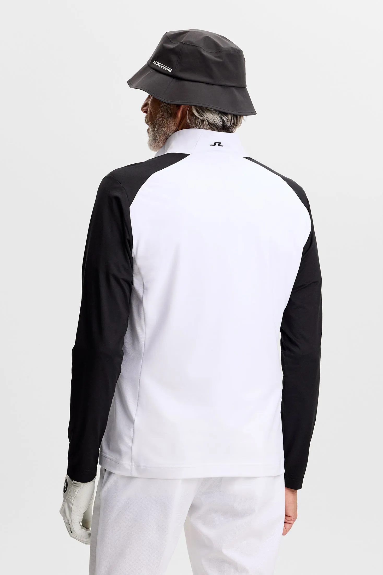 Blake Zip Mid Layer / White sold by J. Lindeberg product image thumbnail 3
