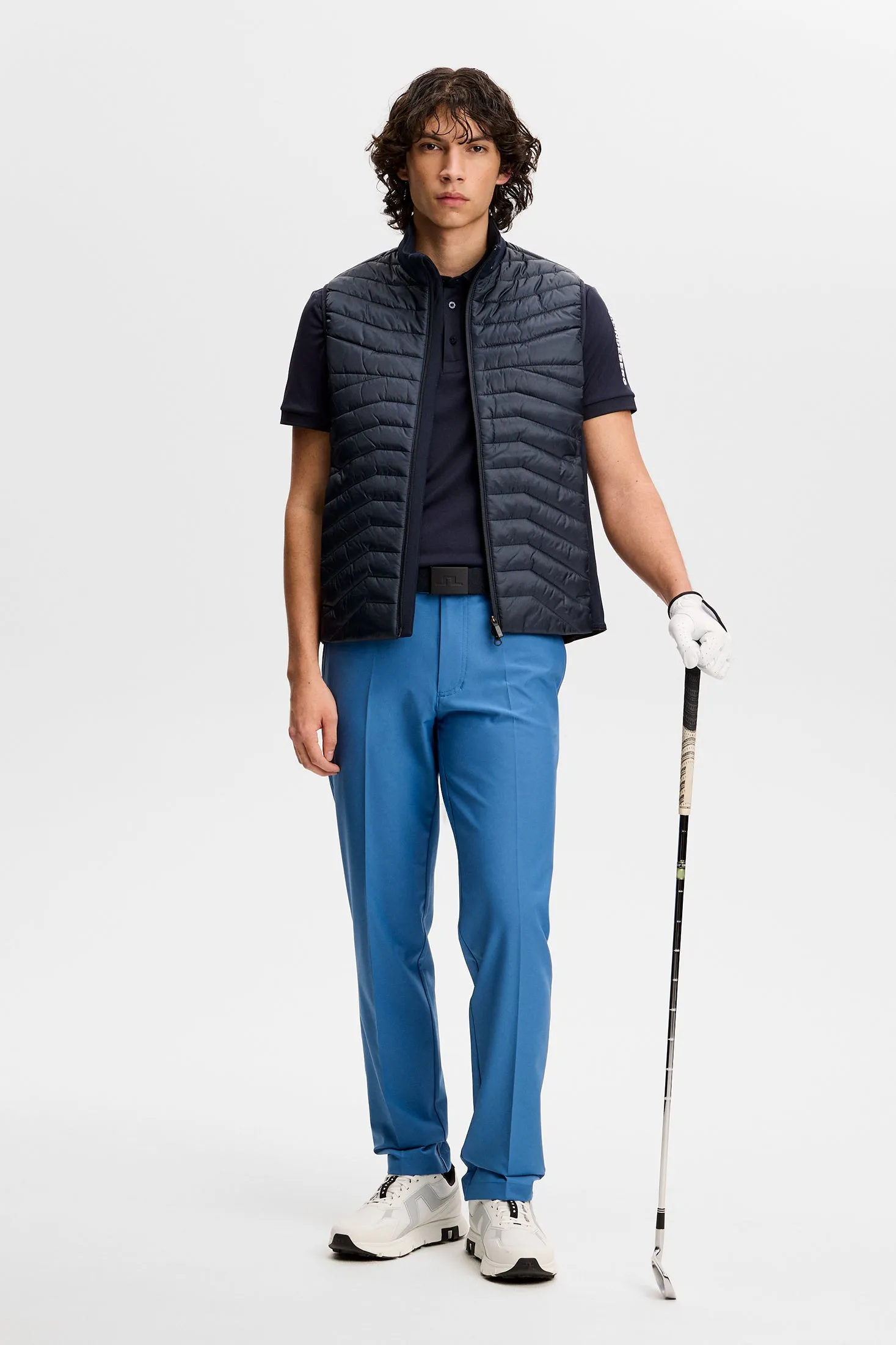 Mitch pant Micro High Stretch / Federal Blue sold by J. Lindeberg product image thumbnail 3