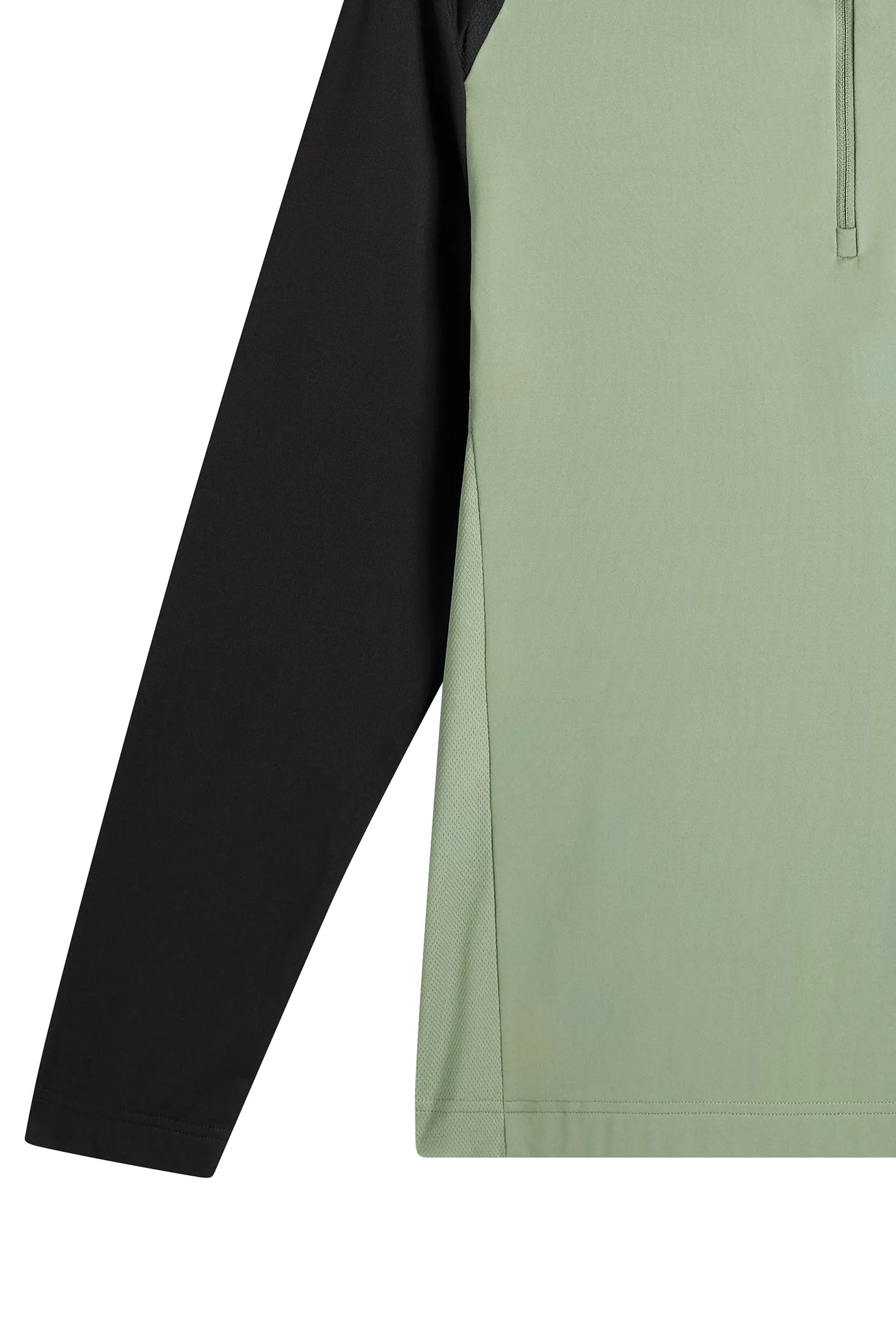 Blake Zip Mid Layer / Hedge Green sold by J. Lindeberg product image thumbnail 3