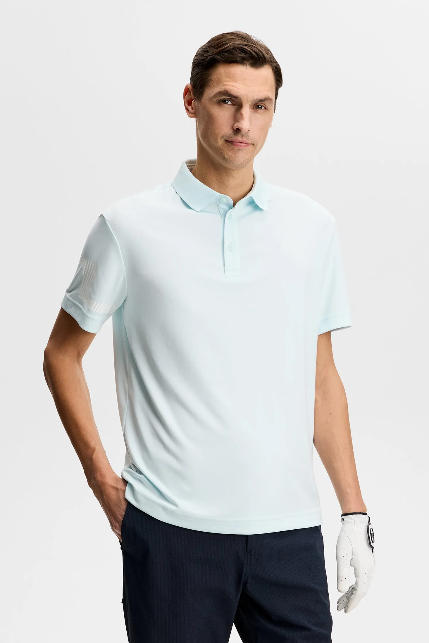 Heath Polo / Sky Light sold by J. Lindeberg product image thumbnail 2