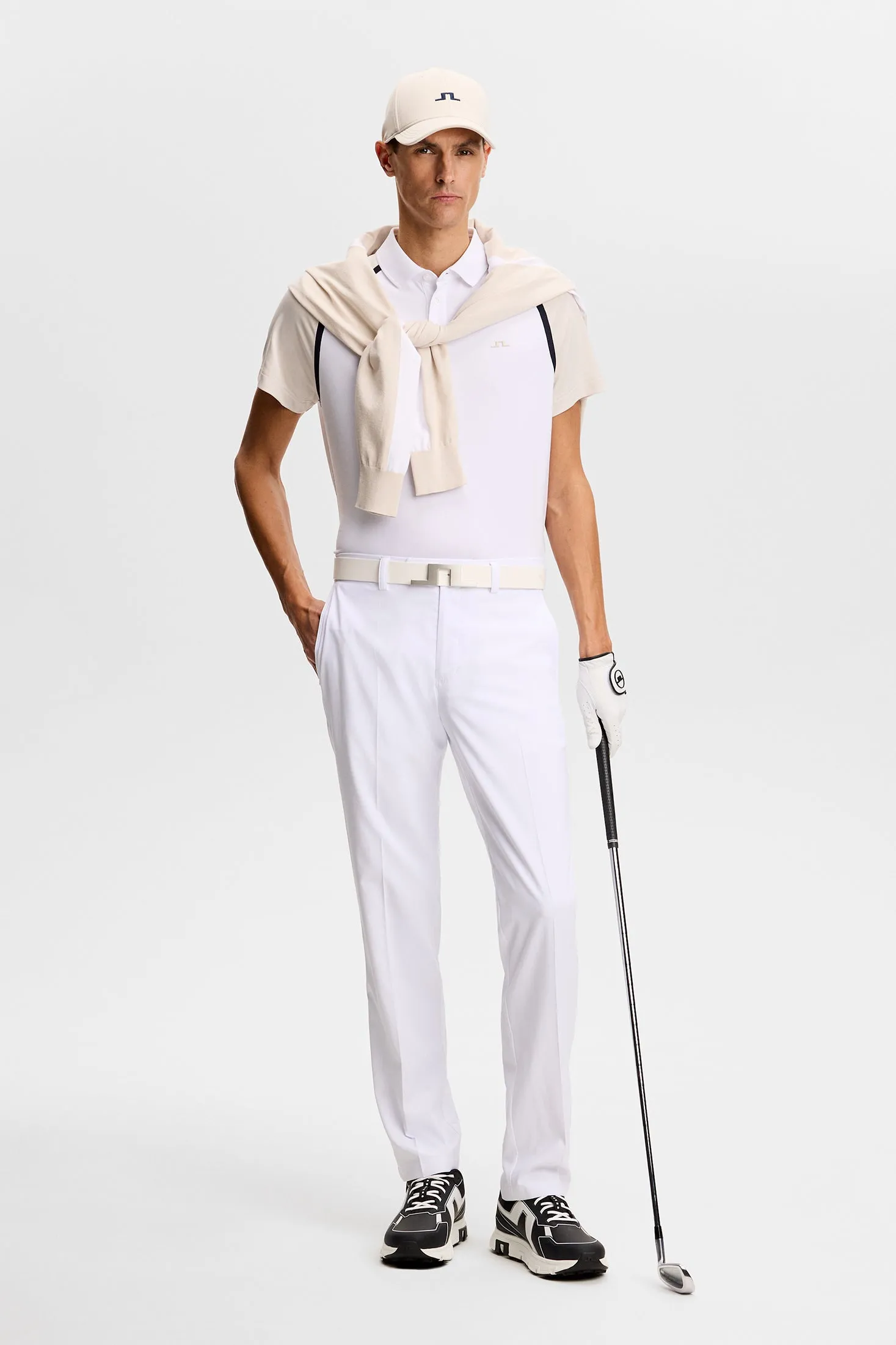 Mitch Pant Light Poly / White sold by J. Lindeberg product image thumbnail 4