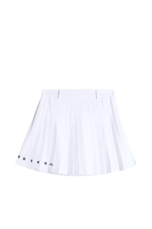 Nadia Skirt / White sold by J. Lindeberg