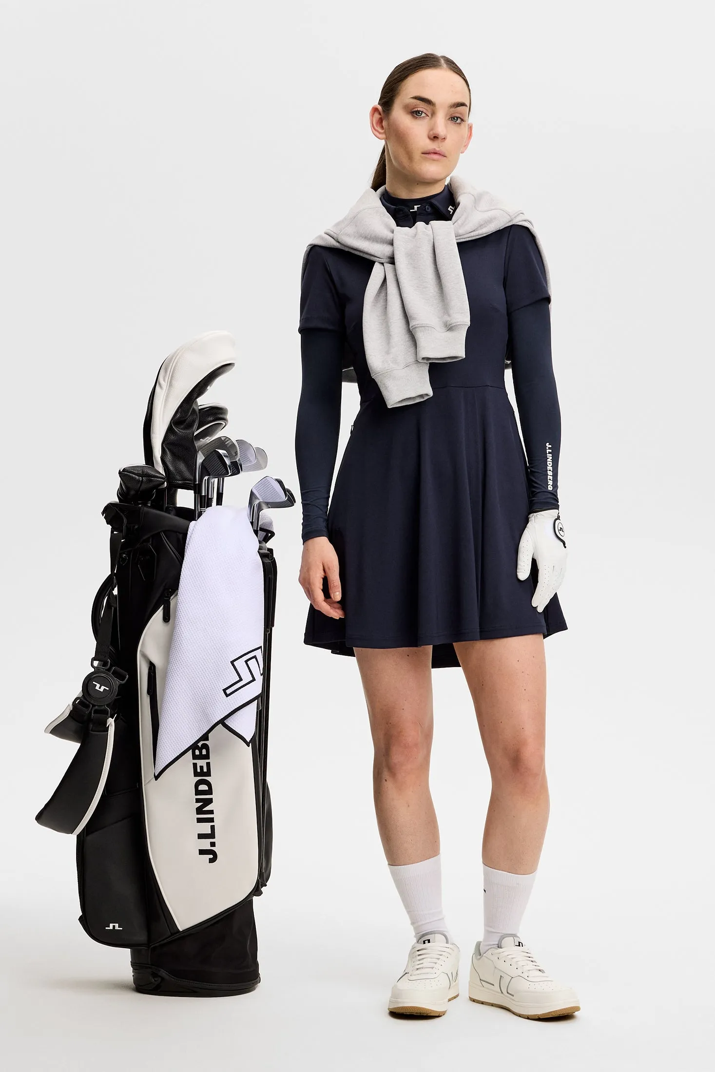 Janna Dress / JL Navy sold by J. Lindeberg product image thumbnail 4