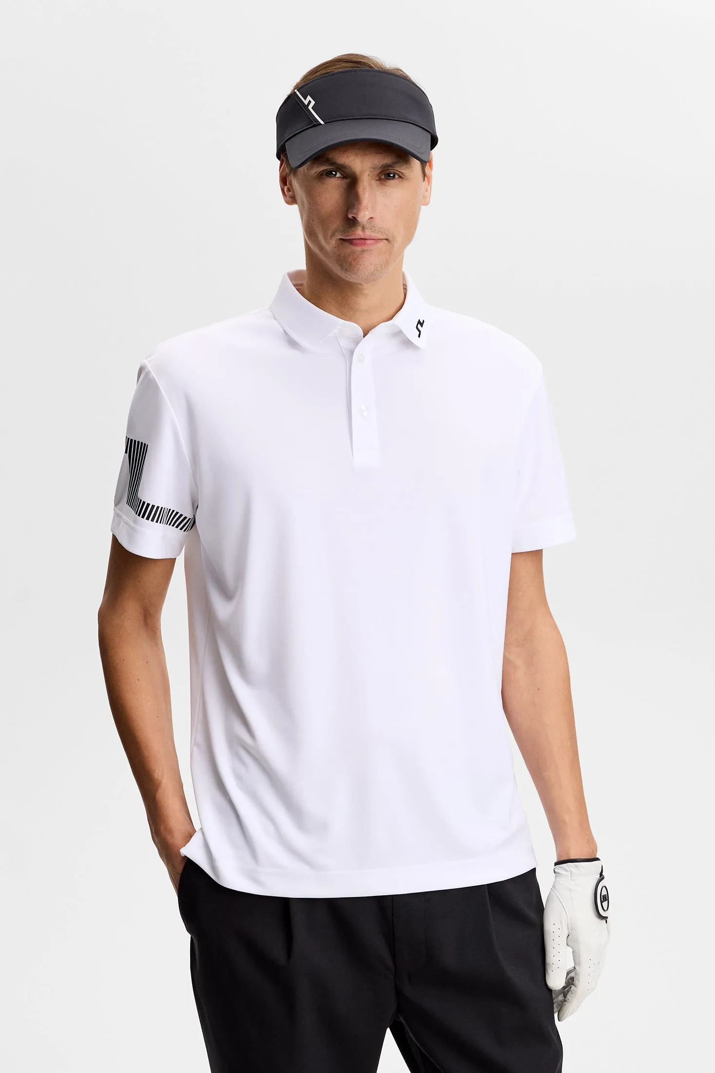 Heath Polo / White sold by J. Lindeberg product image thumbnail 2