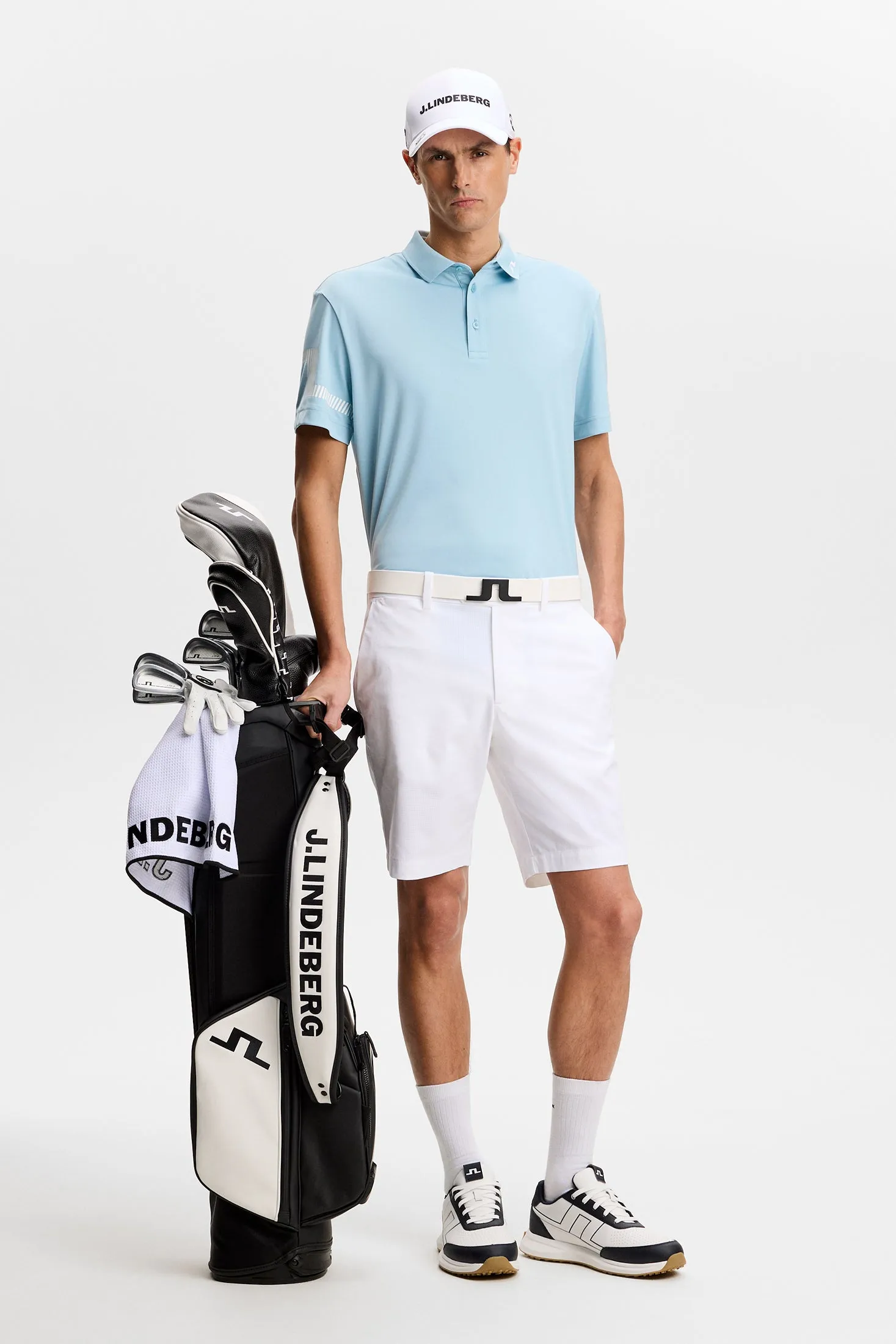 Heath Polo / Forget-Me-Not sold by J. Lindeberg product image thumbnail 4