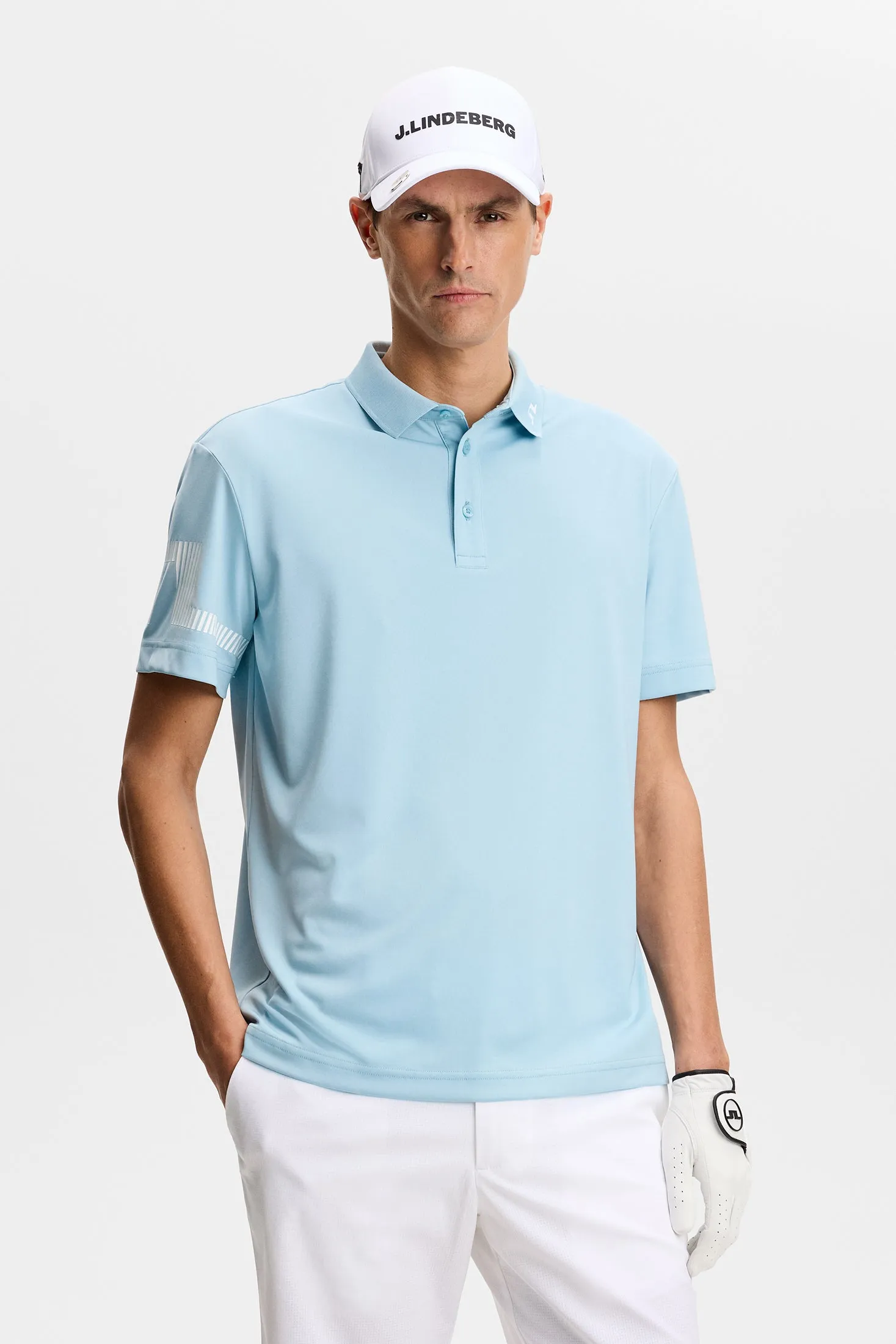 Heath Polo / Forget-Me-Not sold by J. Lindeberg product image thumbnail 2