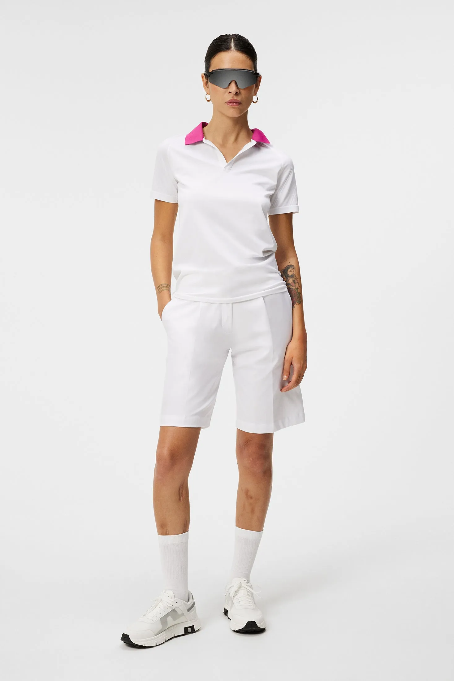 Baily seamless Polo / White sold by J. Lindeberg product image thumbnail 4
