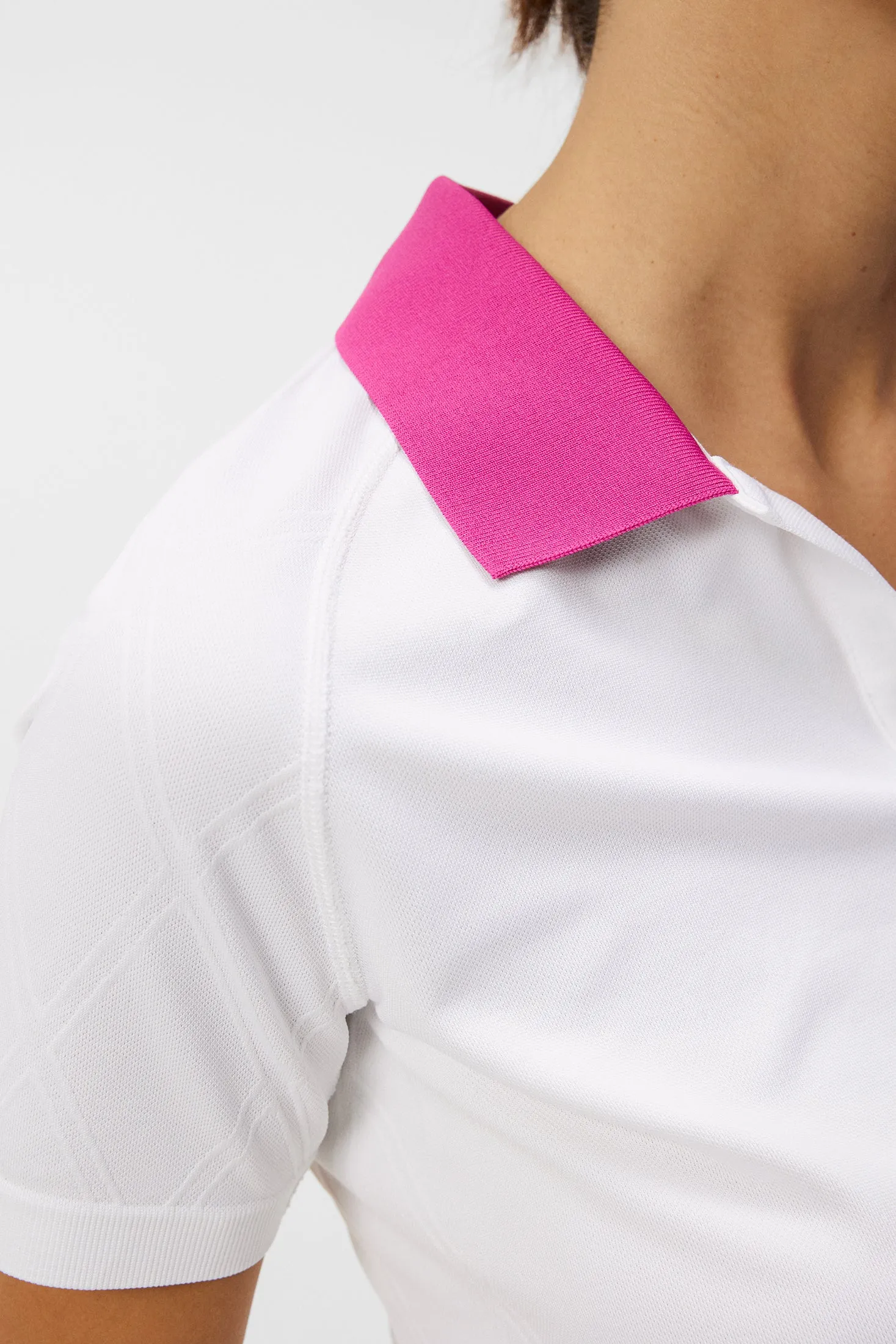 Baily seamless Polo / White sold by J. Lindeberg product image thumbnail 5