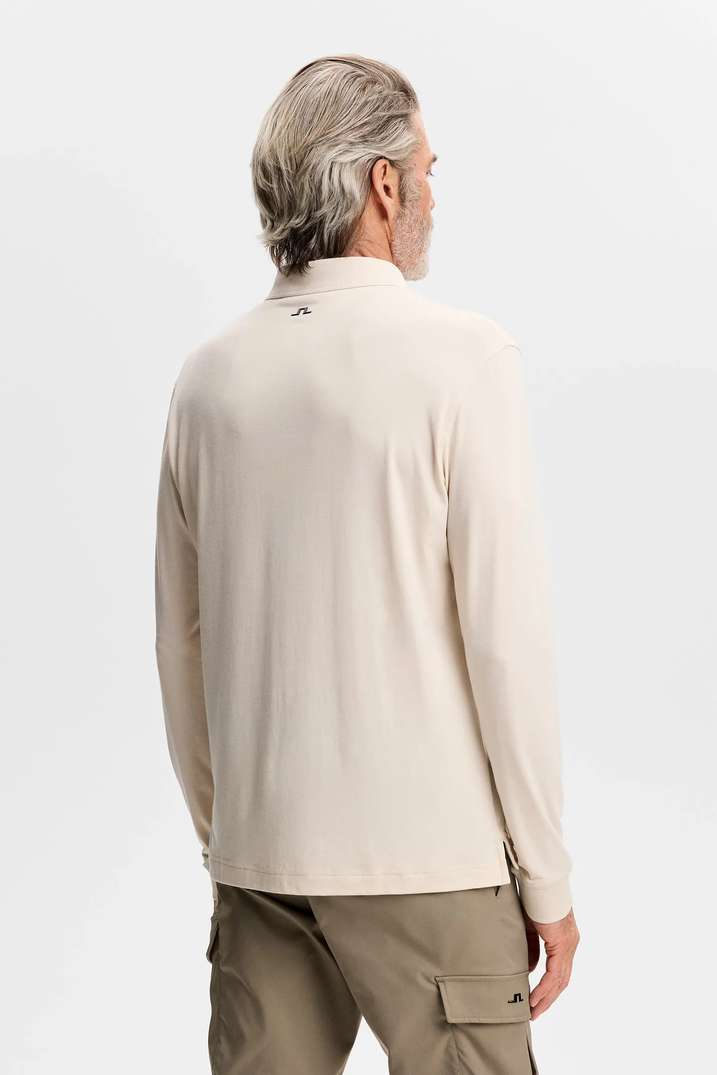 Florian LS Polo / Moonbeam sold by J. Lindeberg product image thumbnail 2