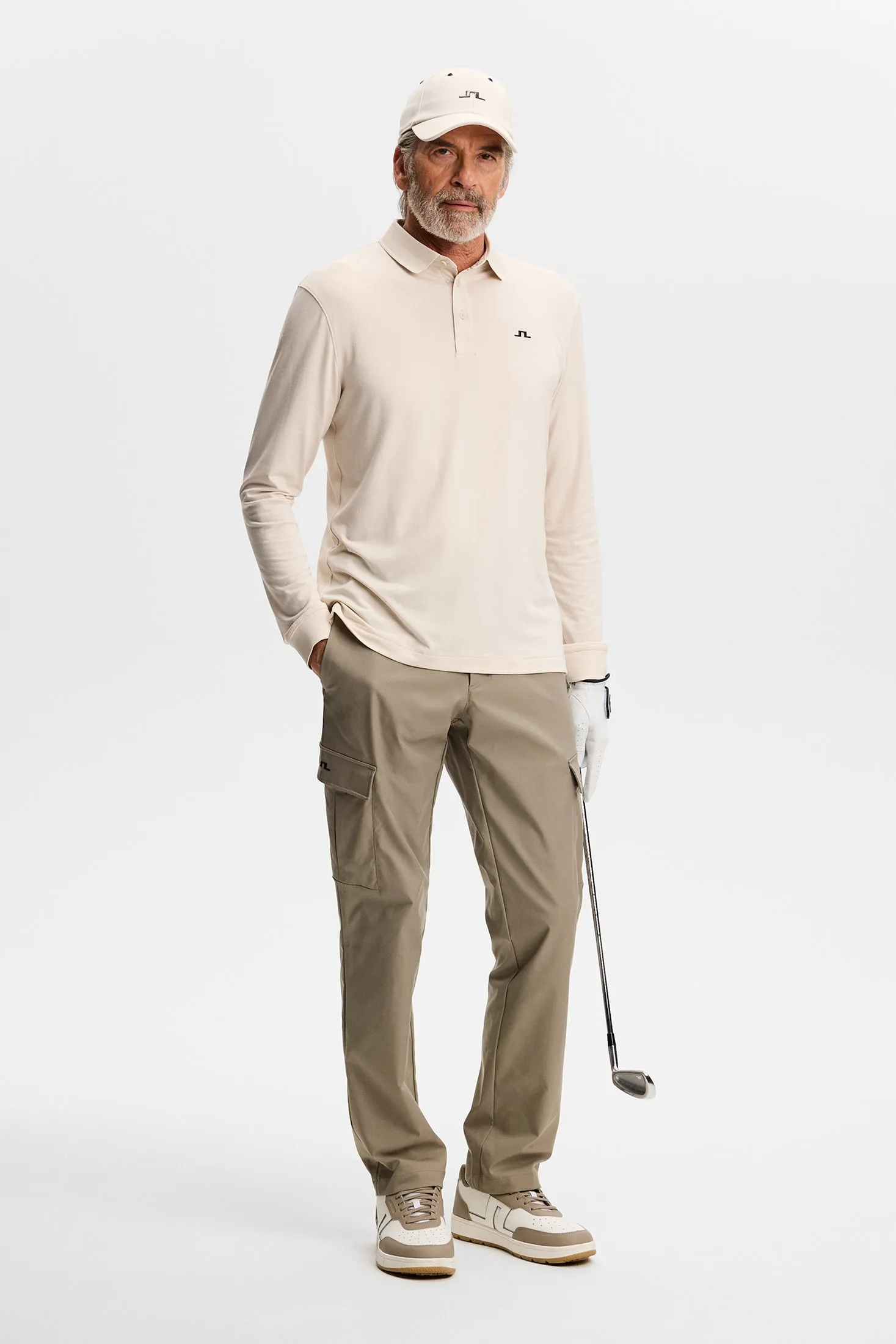 Florian LS Polo / Moonbeam sold by J. Lindeberg product image thumbnail 3