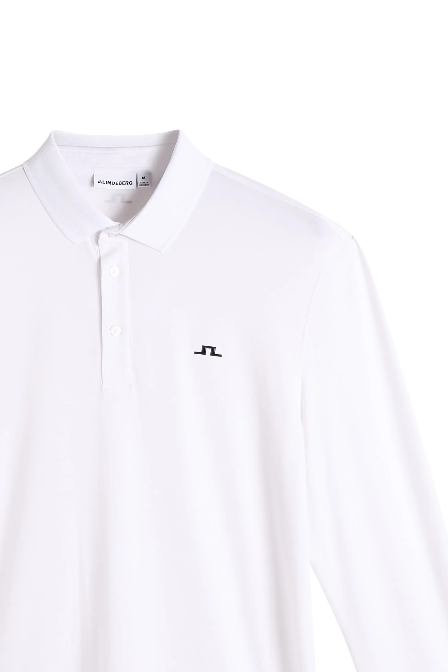 Florian LS Polo / White sold by J. Lindeberg product image thumbnail 2