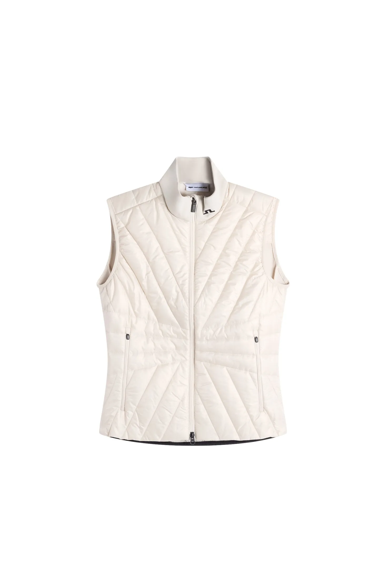 Holma Quilt Hybrid Vest / Moonbeam sold by J. Lindeberg