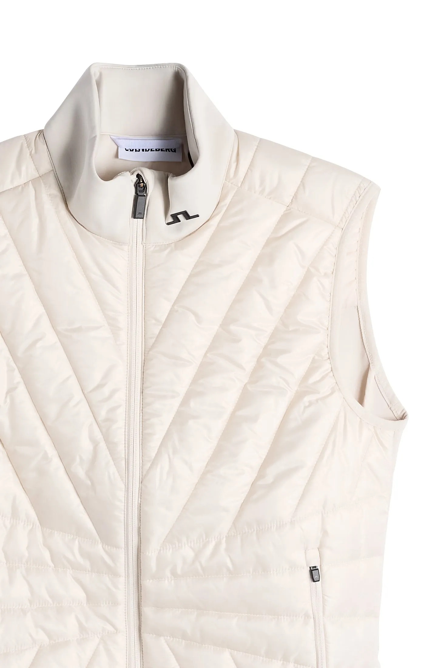 Holma Quilt Hybrid Vest / Moonbeam sold by J. Lindeberg product image thumbnail 3