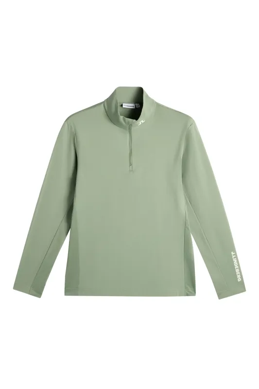Tour Tech Mid Layer / Hedge Green sold by J. Lindeberg