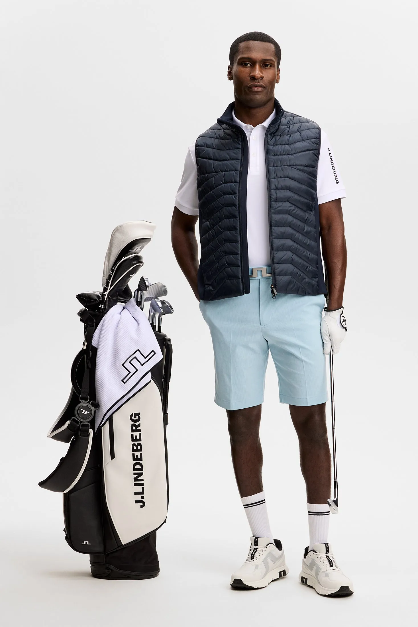 Vent Shorts / Forget-Me-Not sold by J. Lindeberg product image thumbnail 3