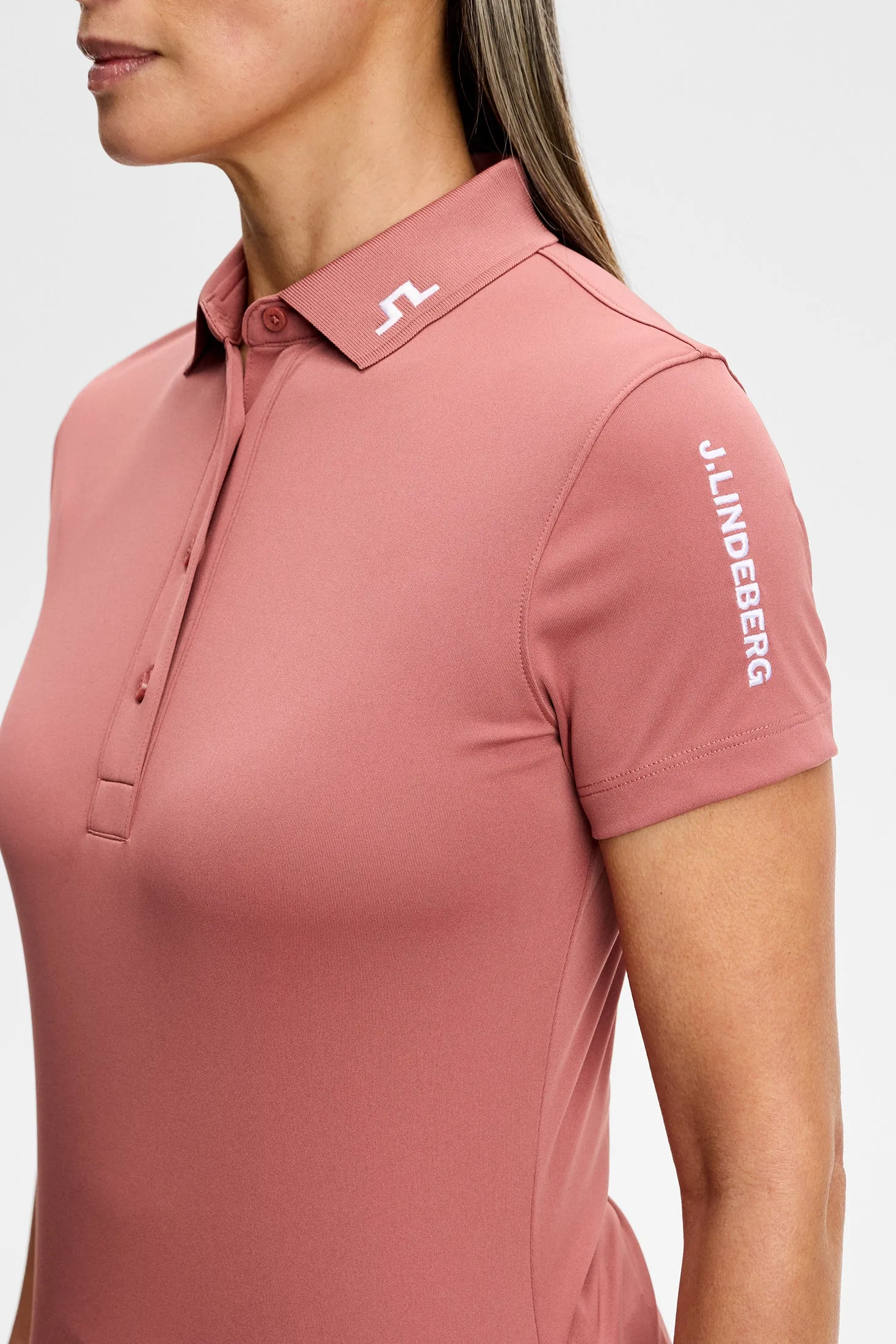 Tour Tech Polo / Withered Rose sold by J. Lindeberg product image thumbnail 5