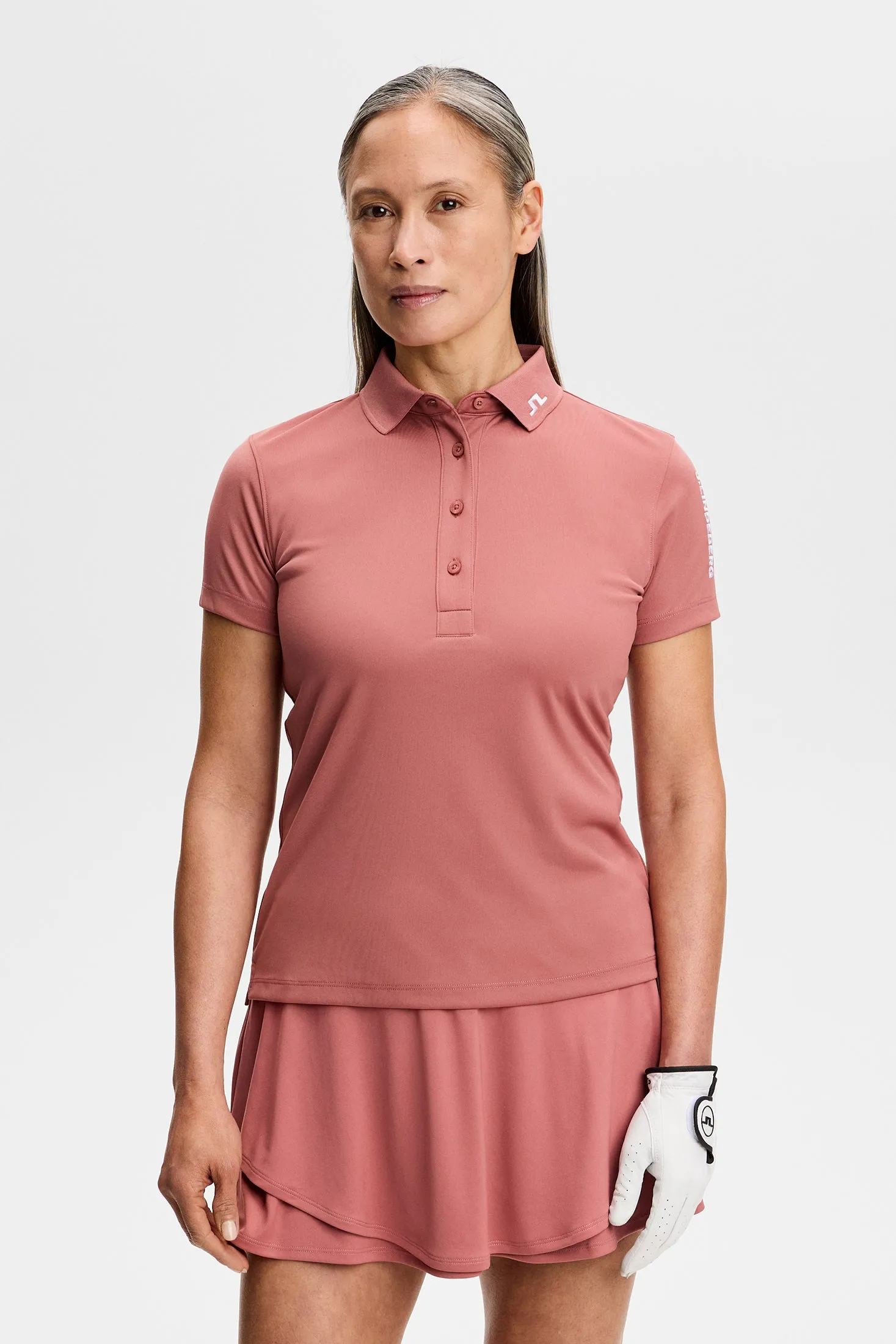Tour Tech Polo / Withered Rose sold by J. Lindeberg product image thumbnail 2